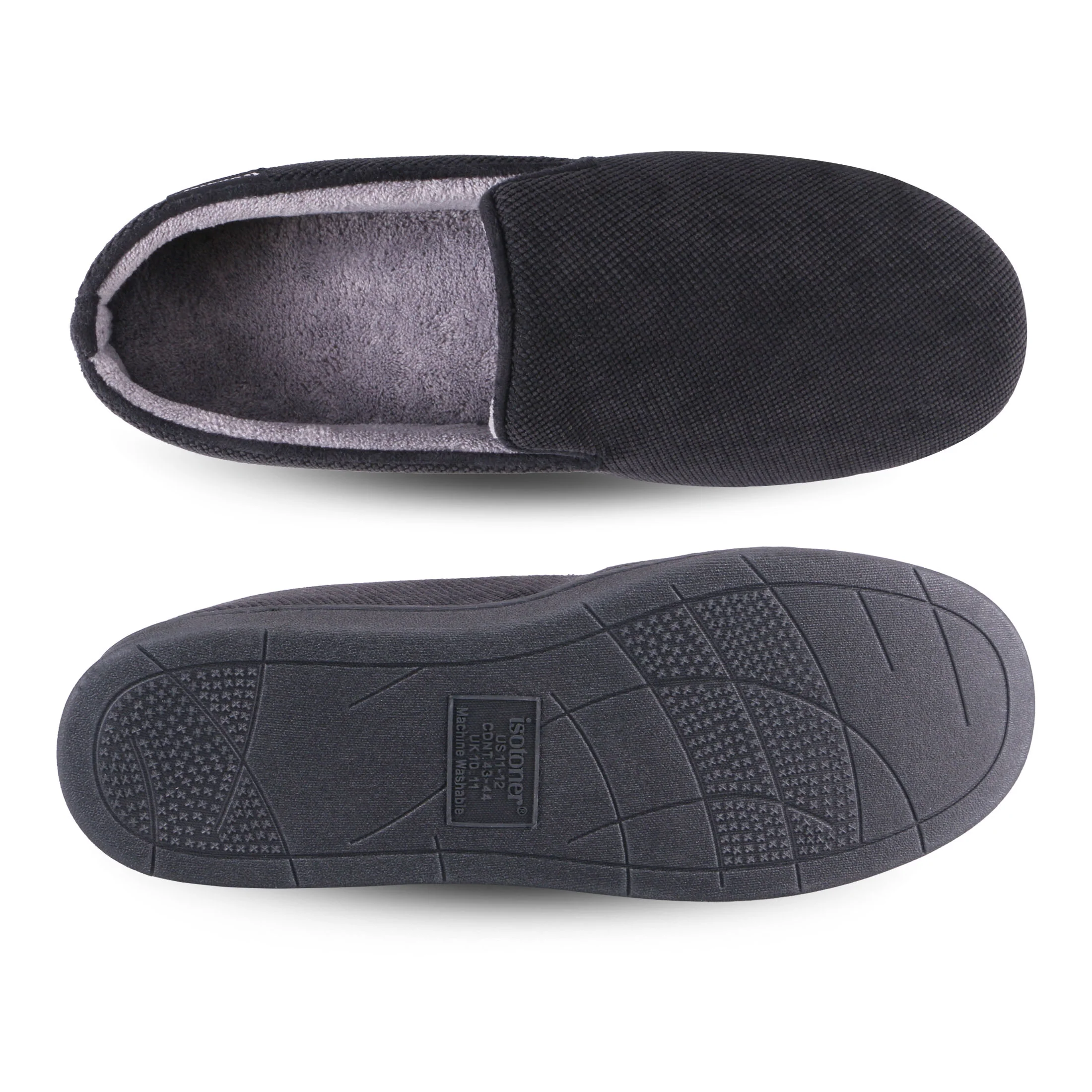 Men's Diamond Corduroy Loafer Slipper - Image 10