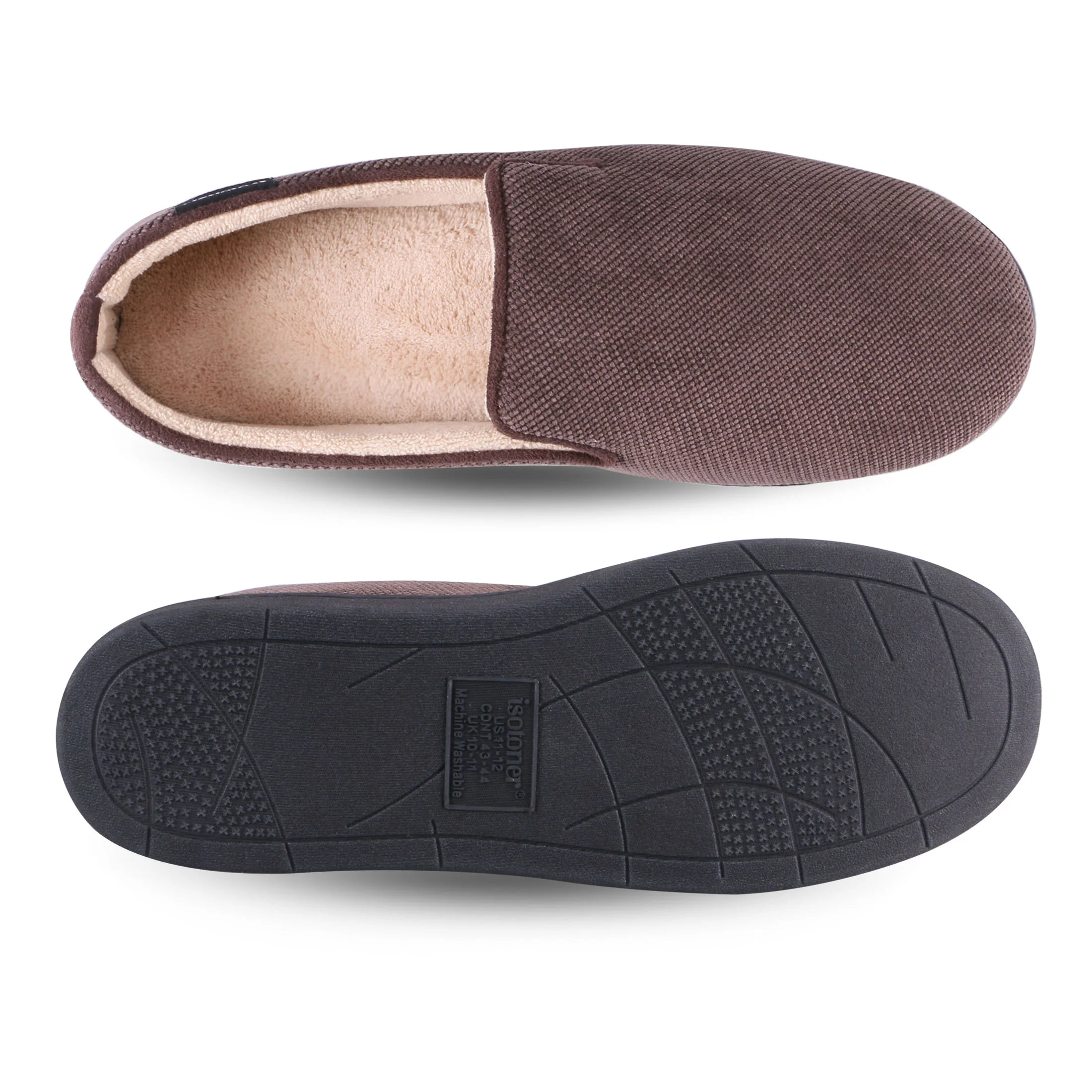 Men's Diamond Corduroy Loafer Slipper - Image 19