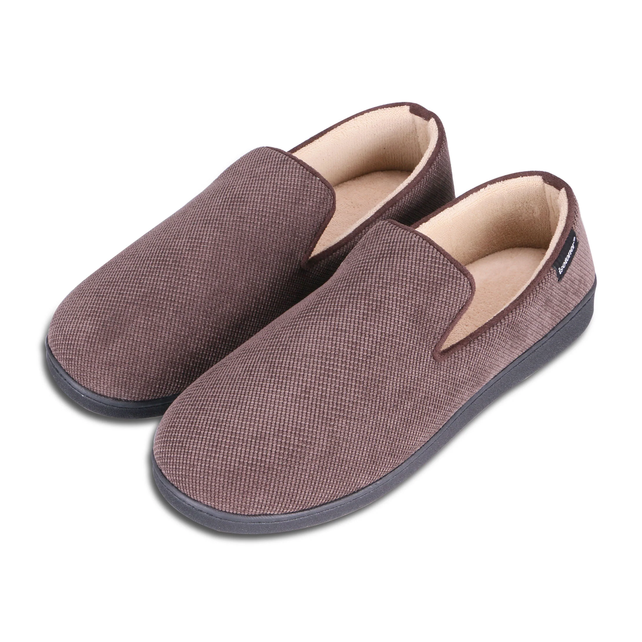 Men's Diamond Corduroy Loafer Slipper - Image 25