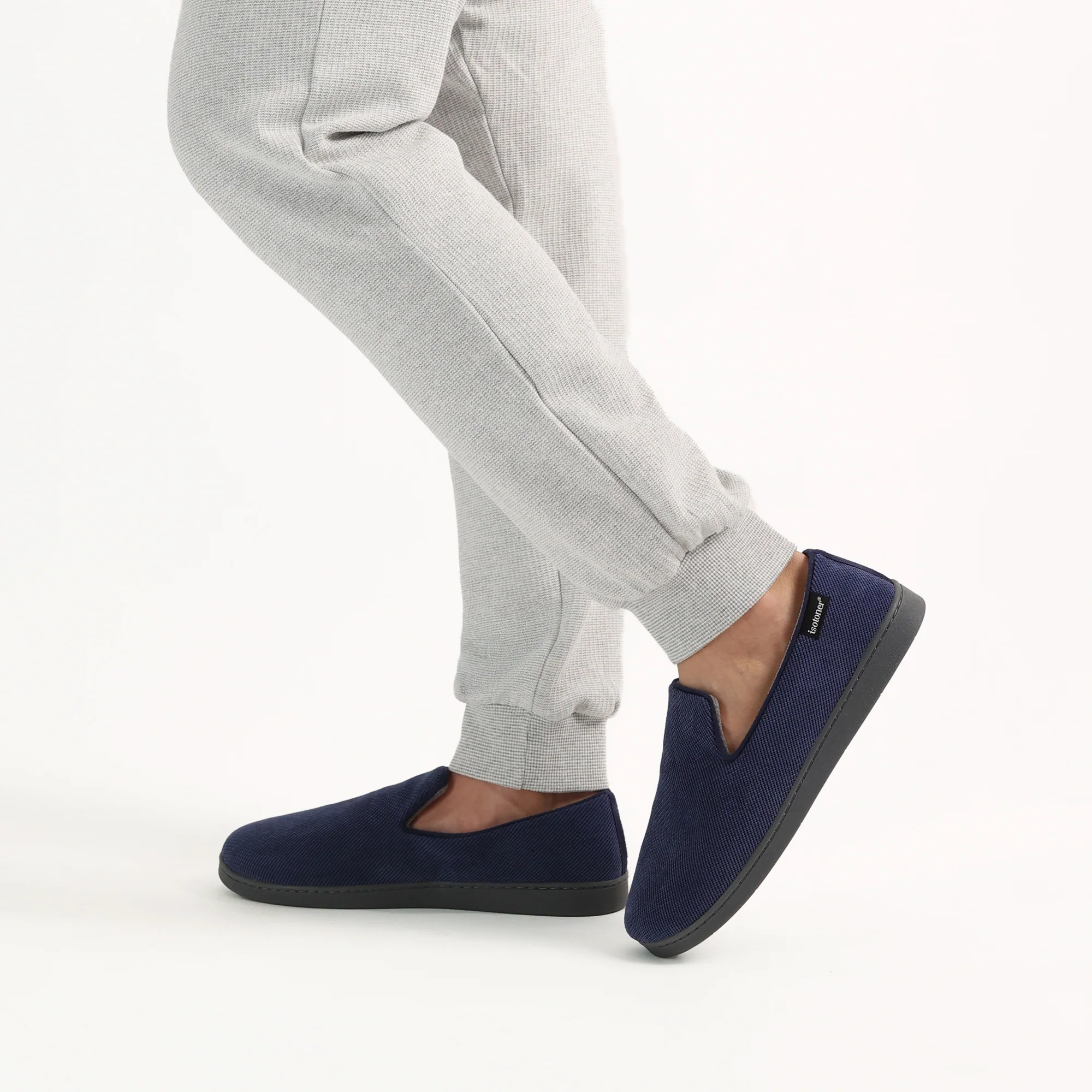 Men's Diamond Corduroy Loafer Slipper - Image 30