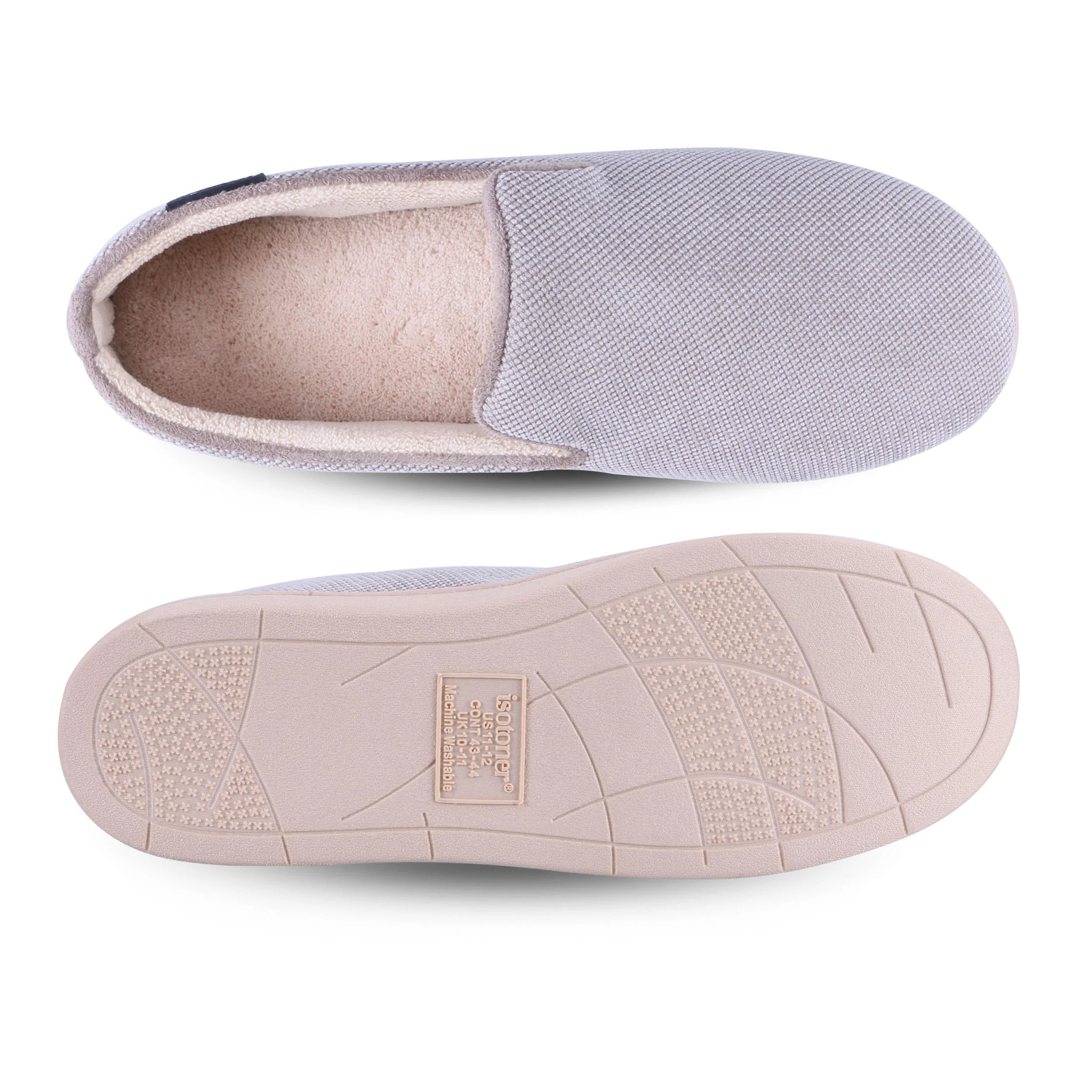 Men's Diamond Corduroy Loafer Slipper - Image 37
