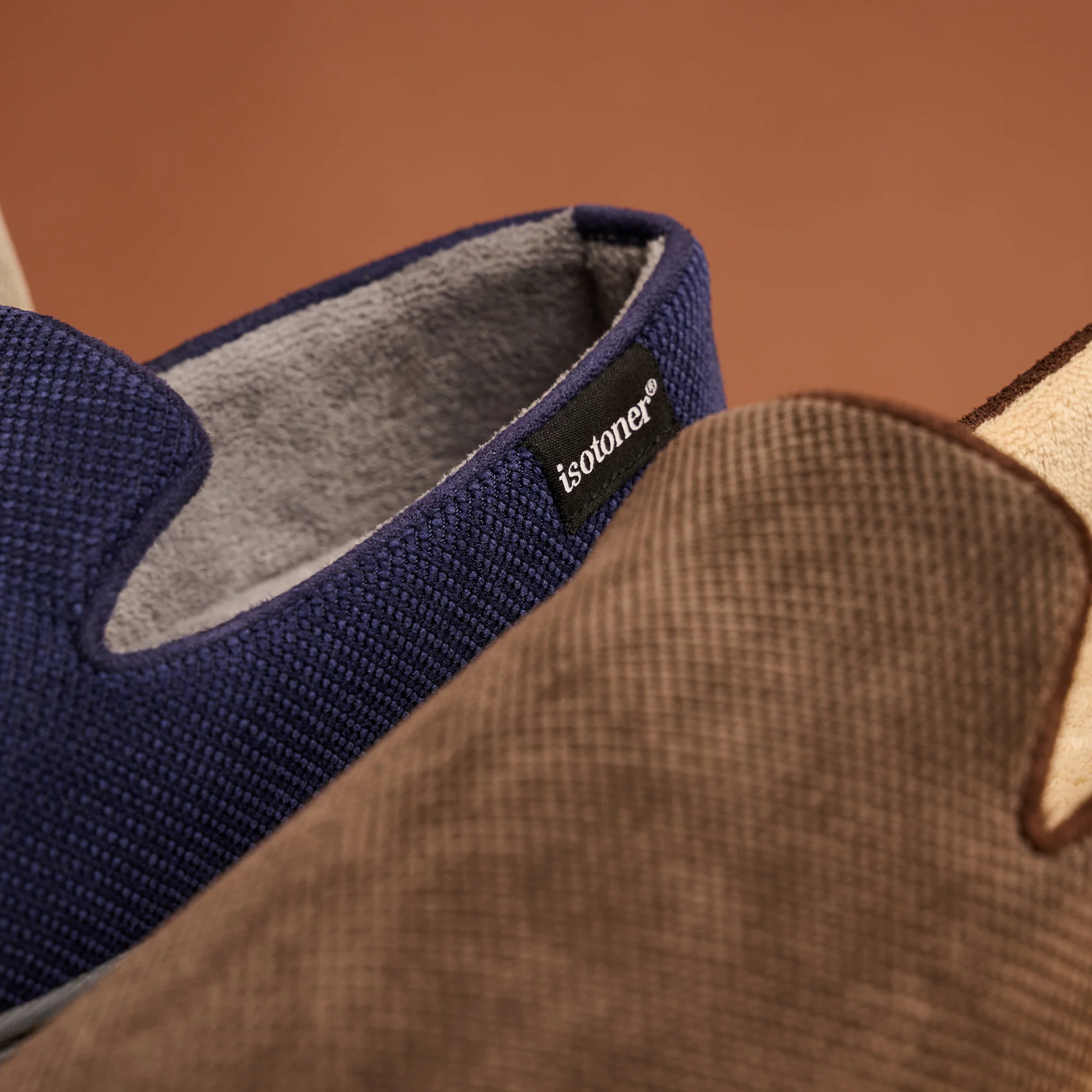 Men's Diamond Corduroy Loafer Slipper - Image 44