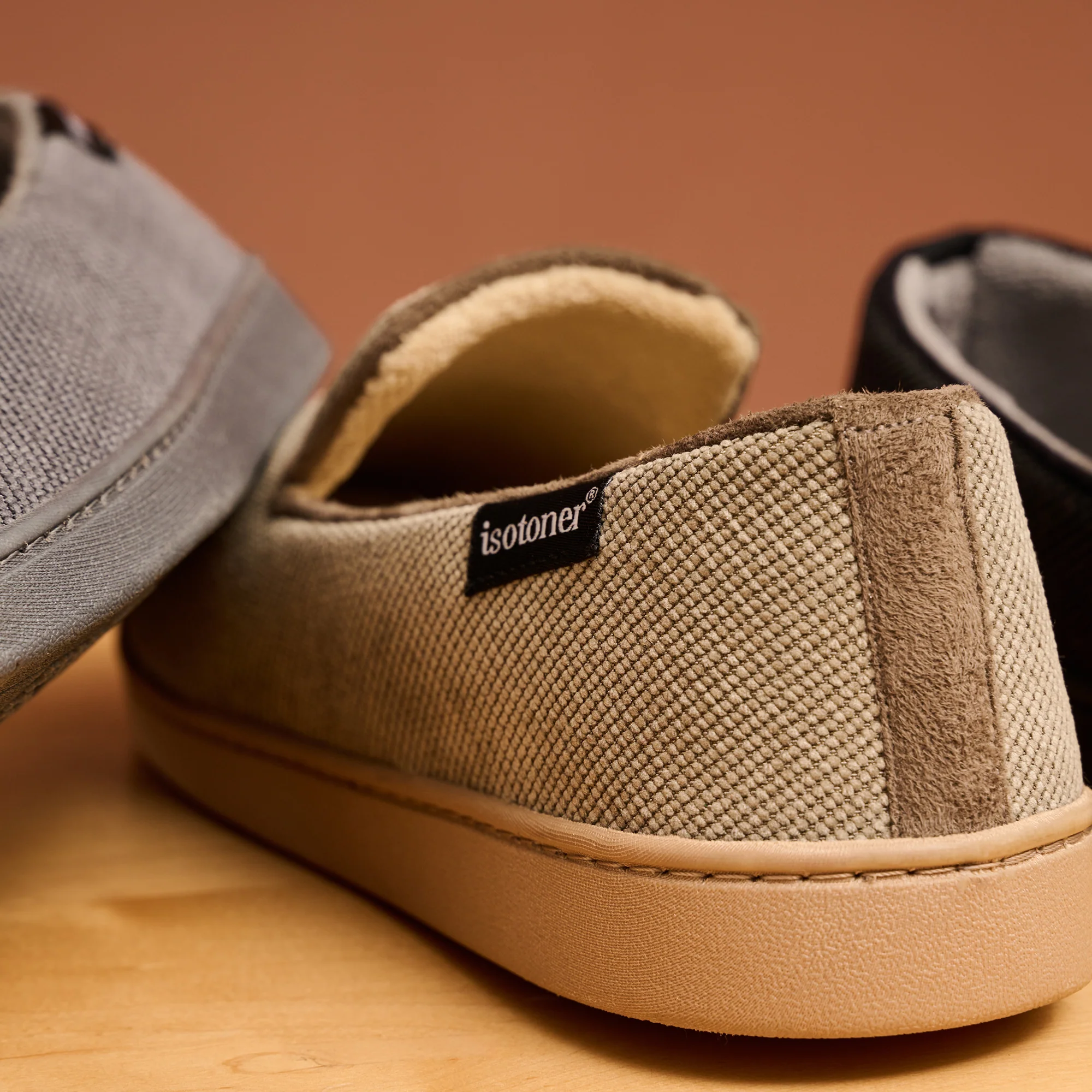 Men's Diamond Corduroy Loafer Slipper - Image 5