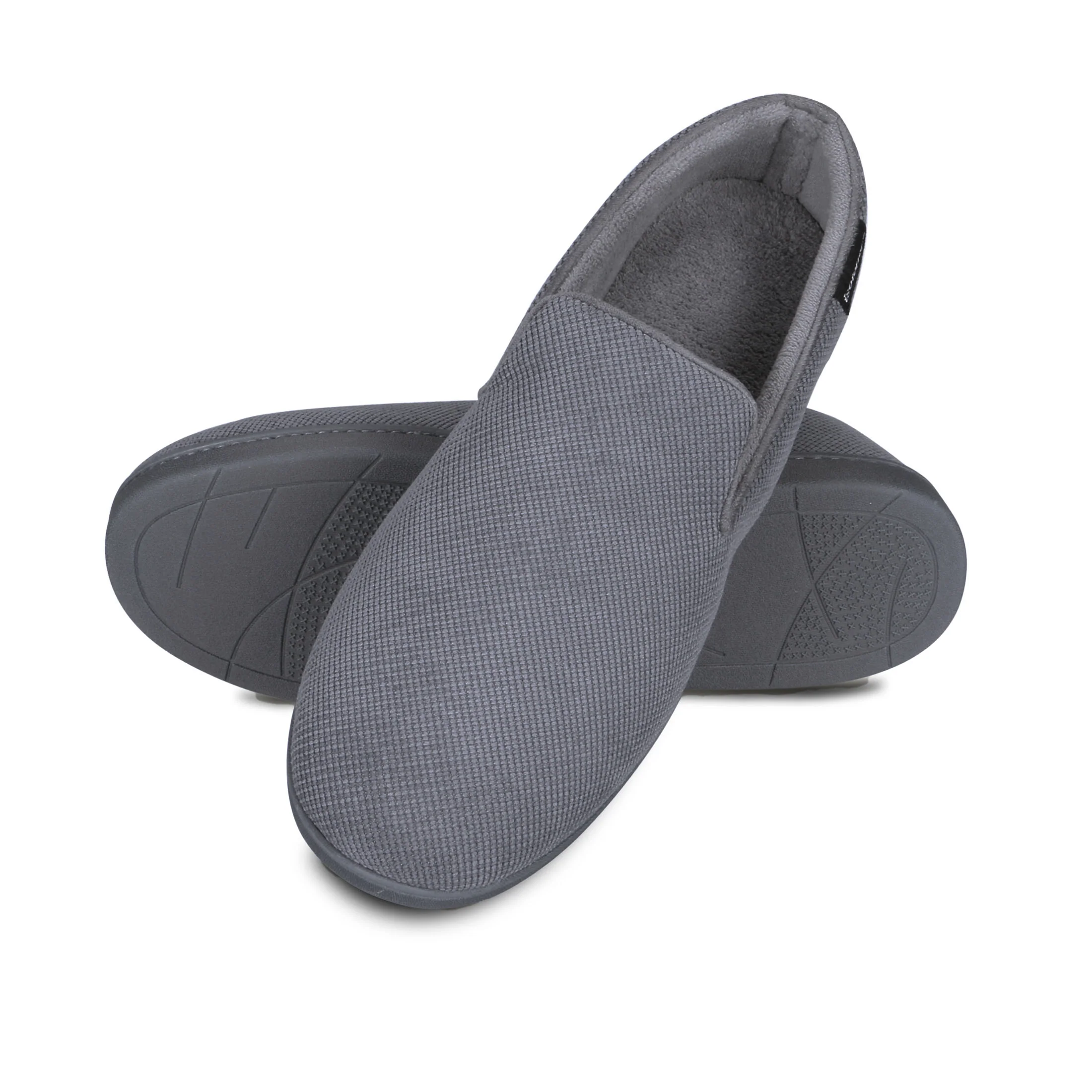 Men's Diamond Corduroy Loafer Slipper - Image 7