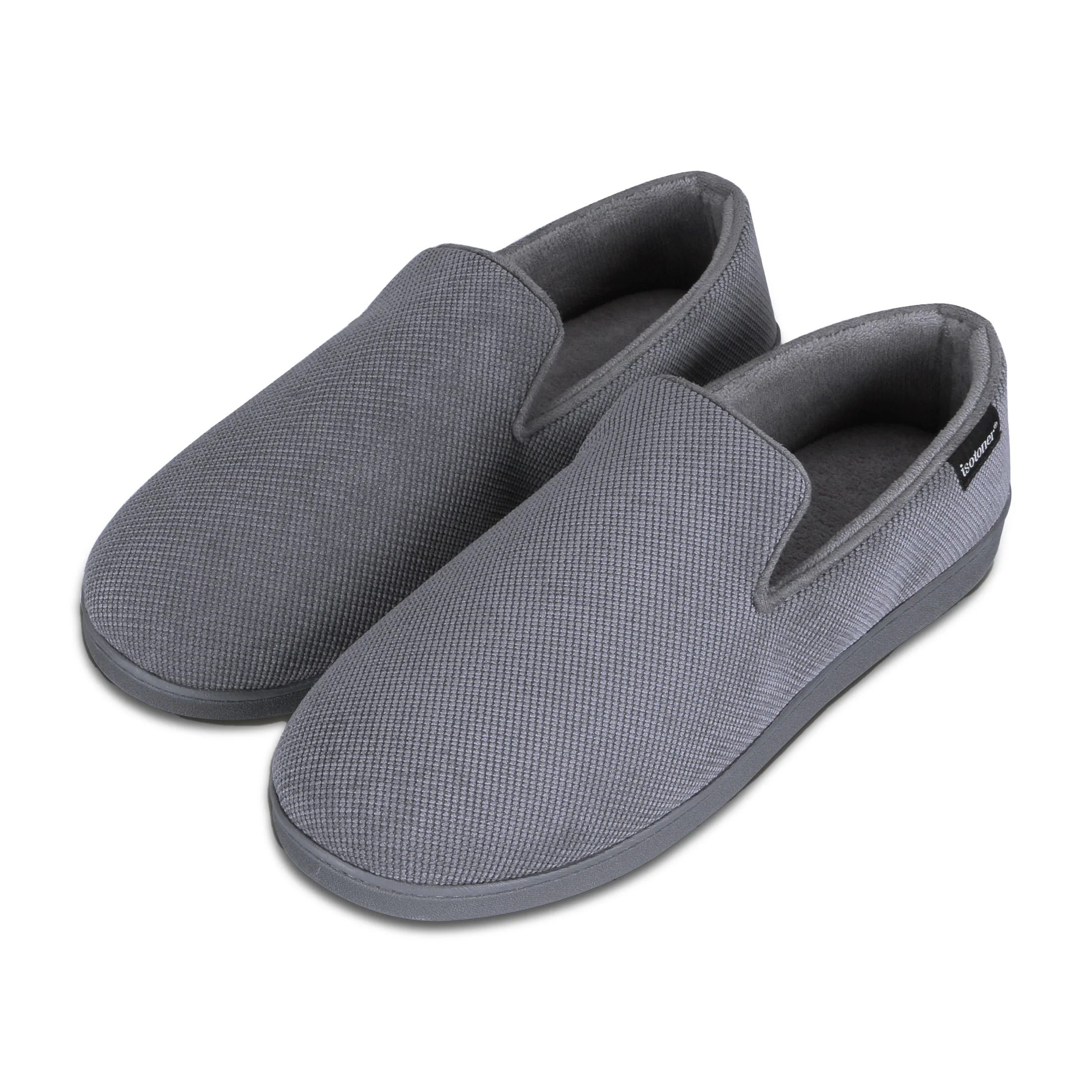 Men's Diamond Corduroy Loafer Slipper - Image 8