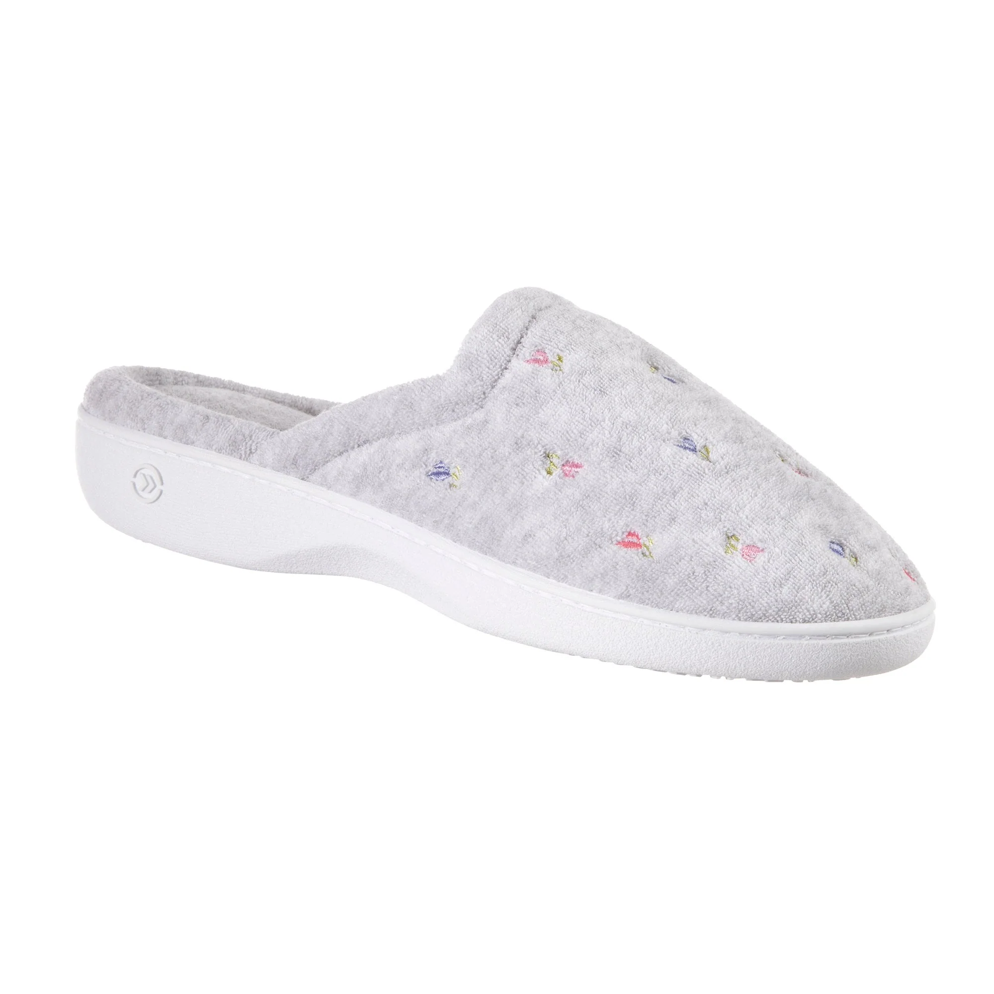 Women's Embroidered Clog Slippers with Arch Support - Image 2