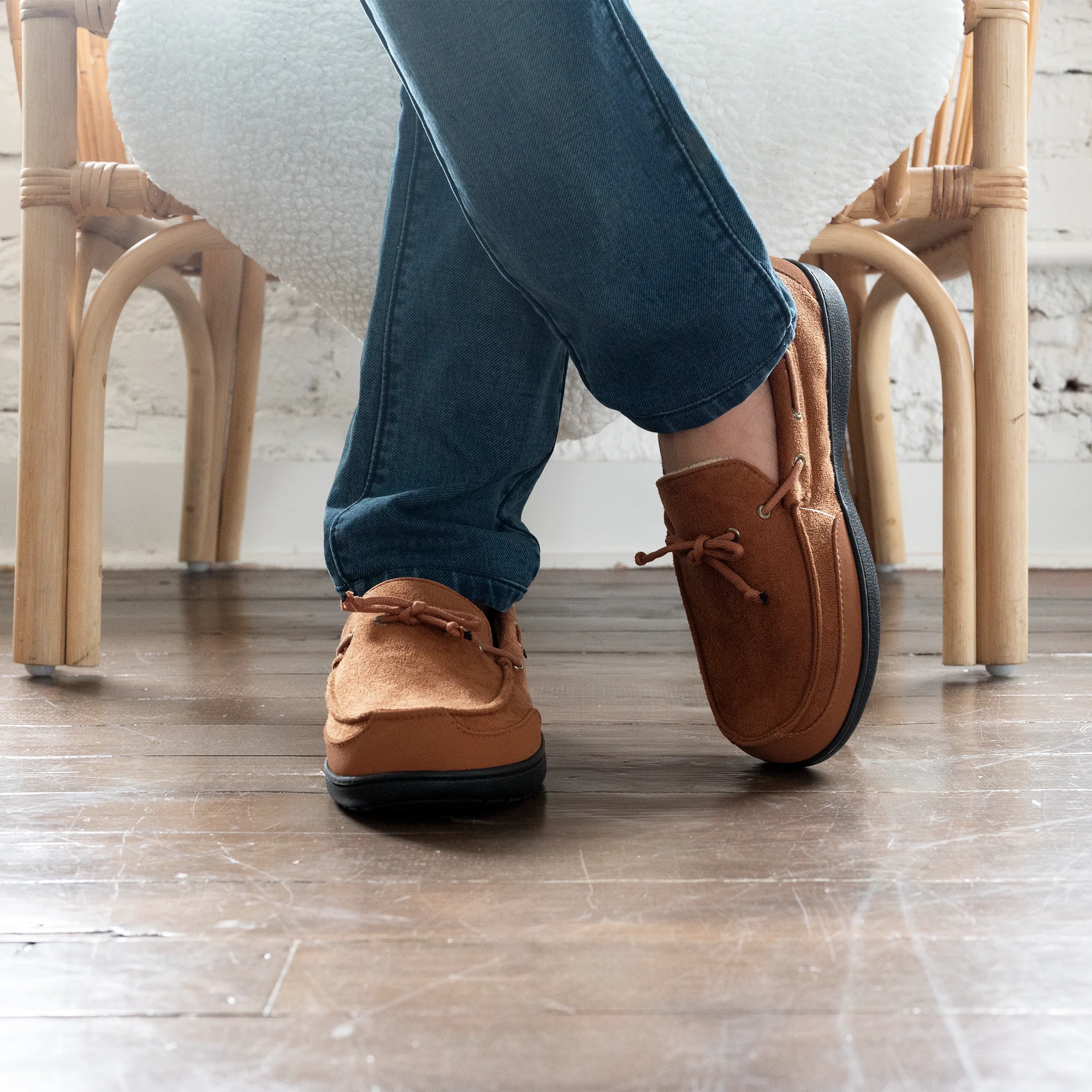 Men's Water Repellent Carter Moccasin Slipper - Image 11