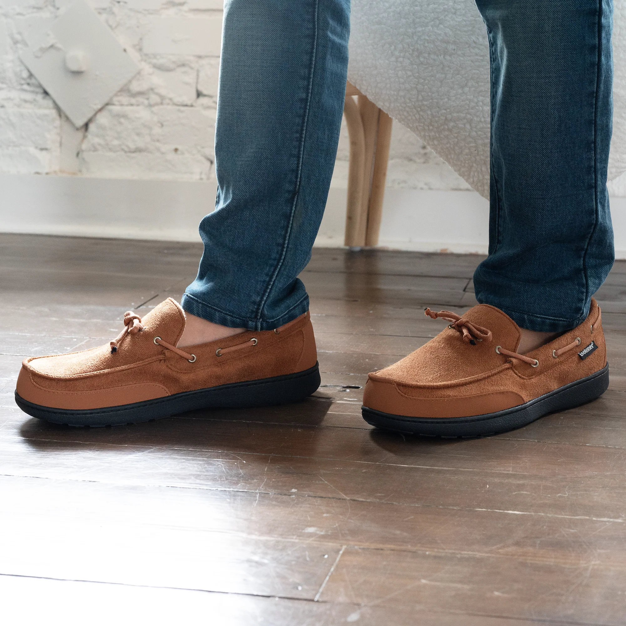 Men's Water Repellent Carter Moccasin Slipper - Image 18