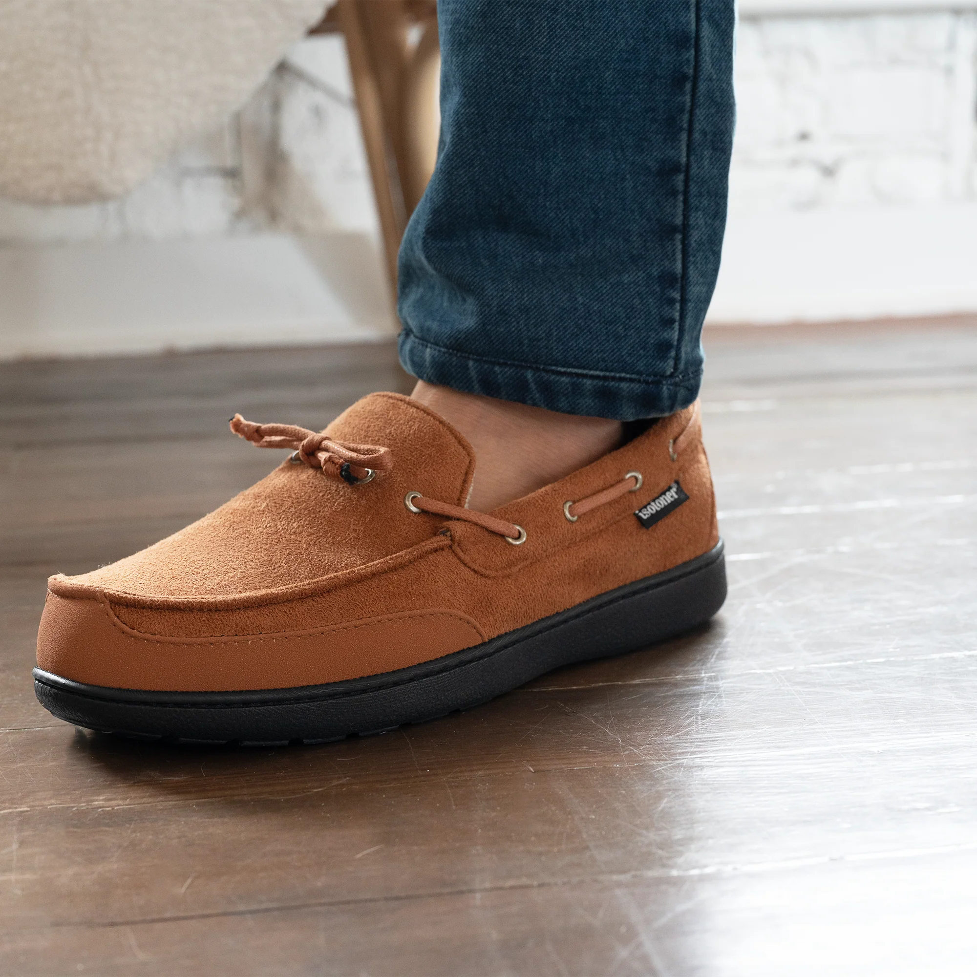 Men's Water Repellent Carter Moccasin Slipper - Image 25