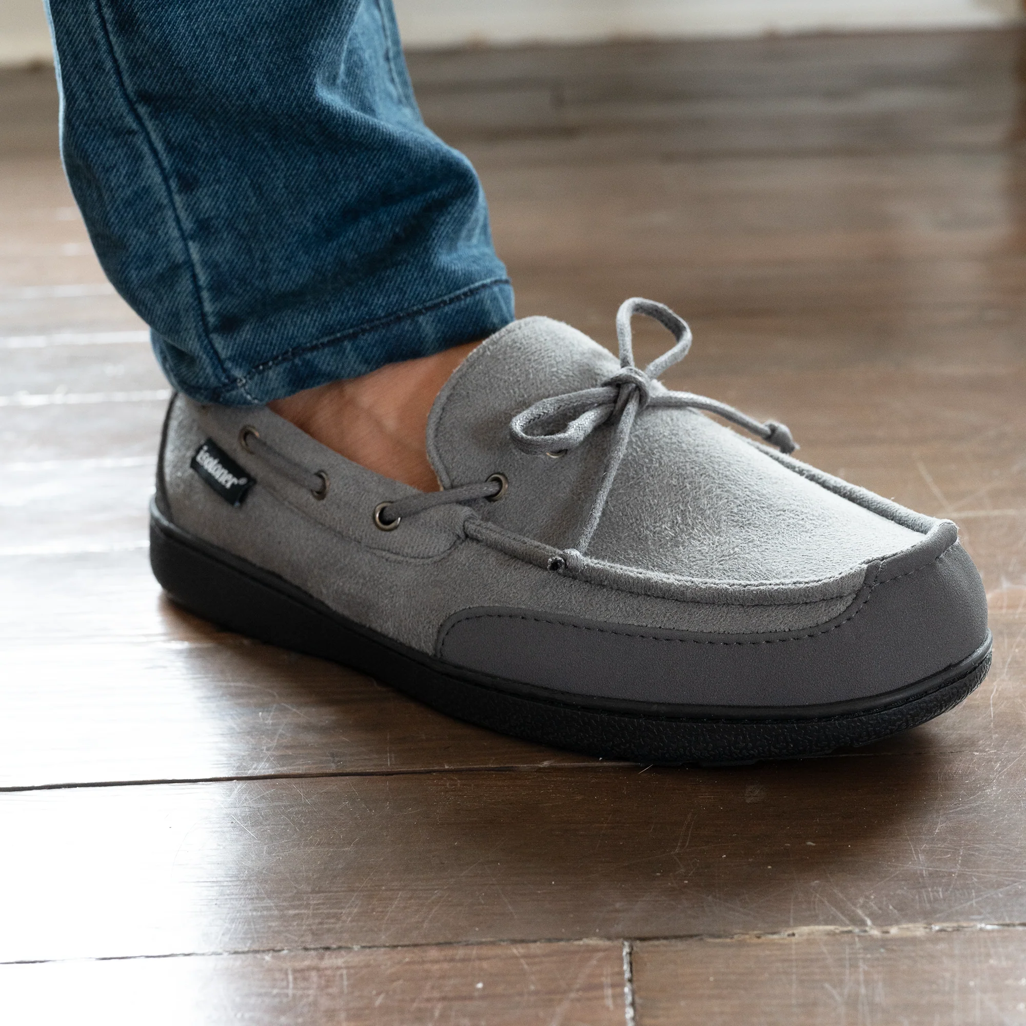 Men's Water Repellent Carter Moccasin Slipper - Image 4