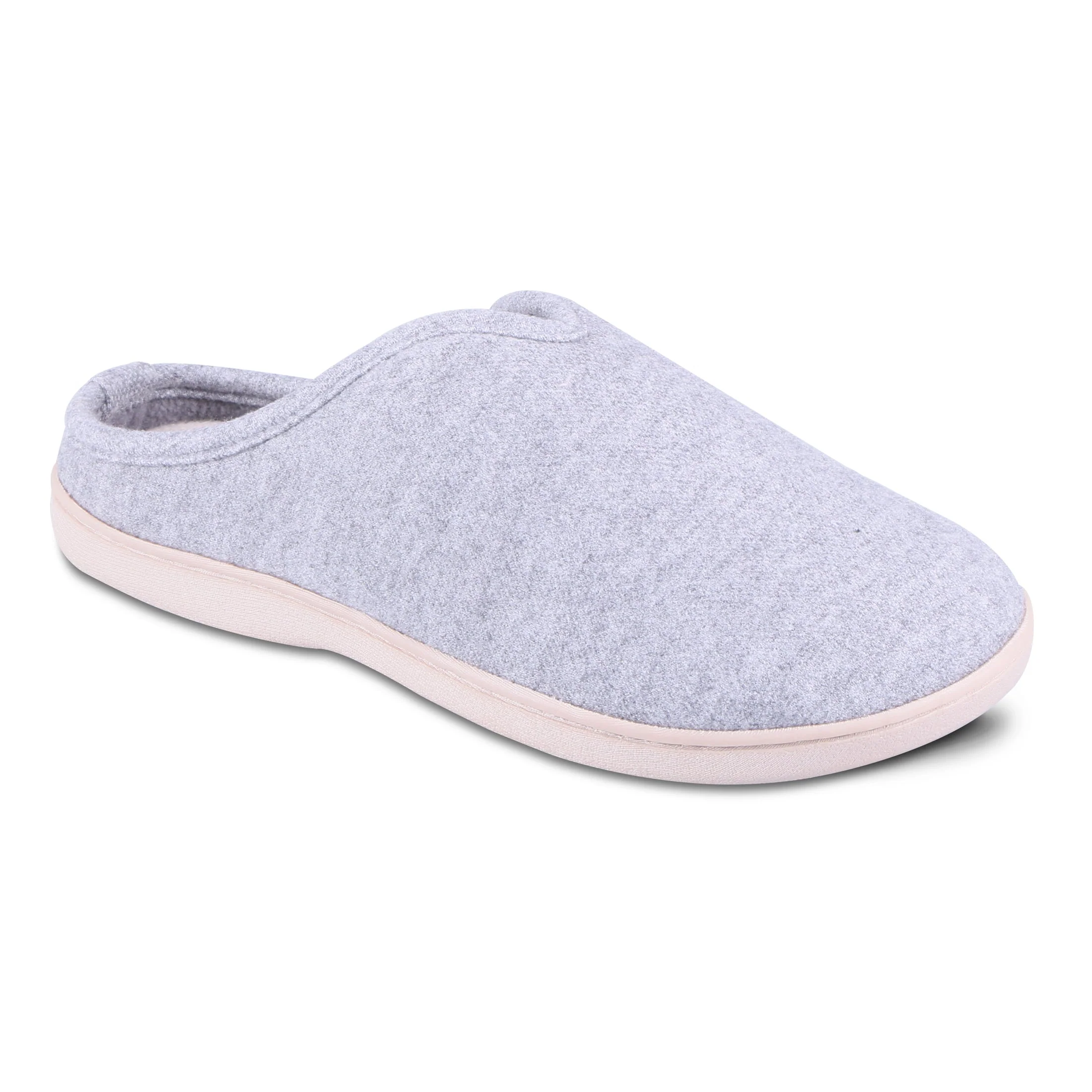 Women's Heathered Jersey Clog Slipper - Image 7