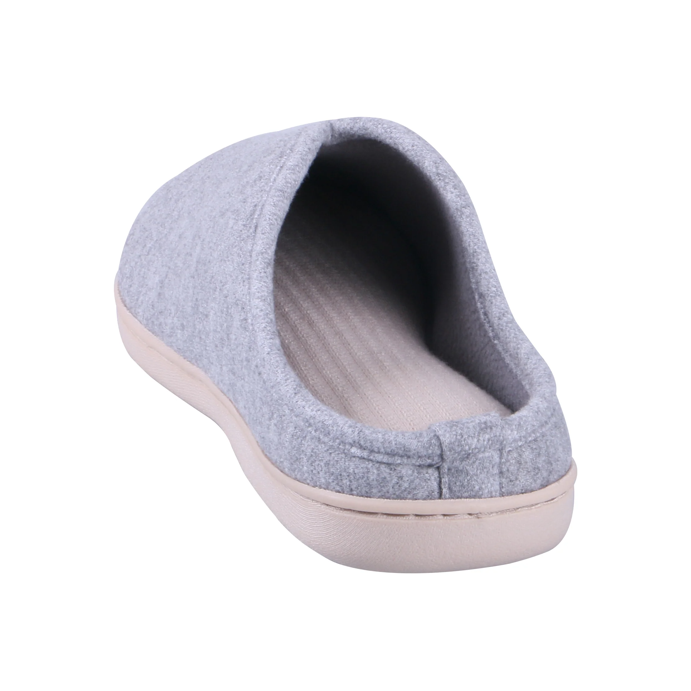 Women's Heathered Jersey Clog Slipper - Image 9