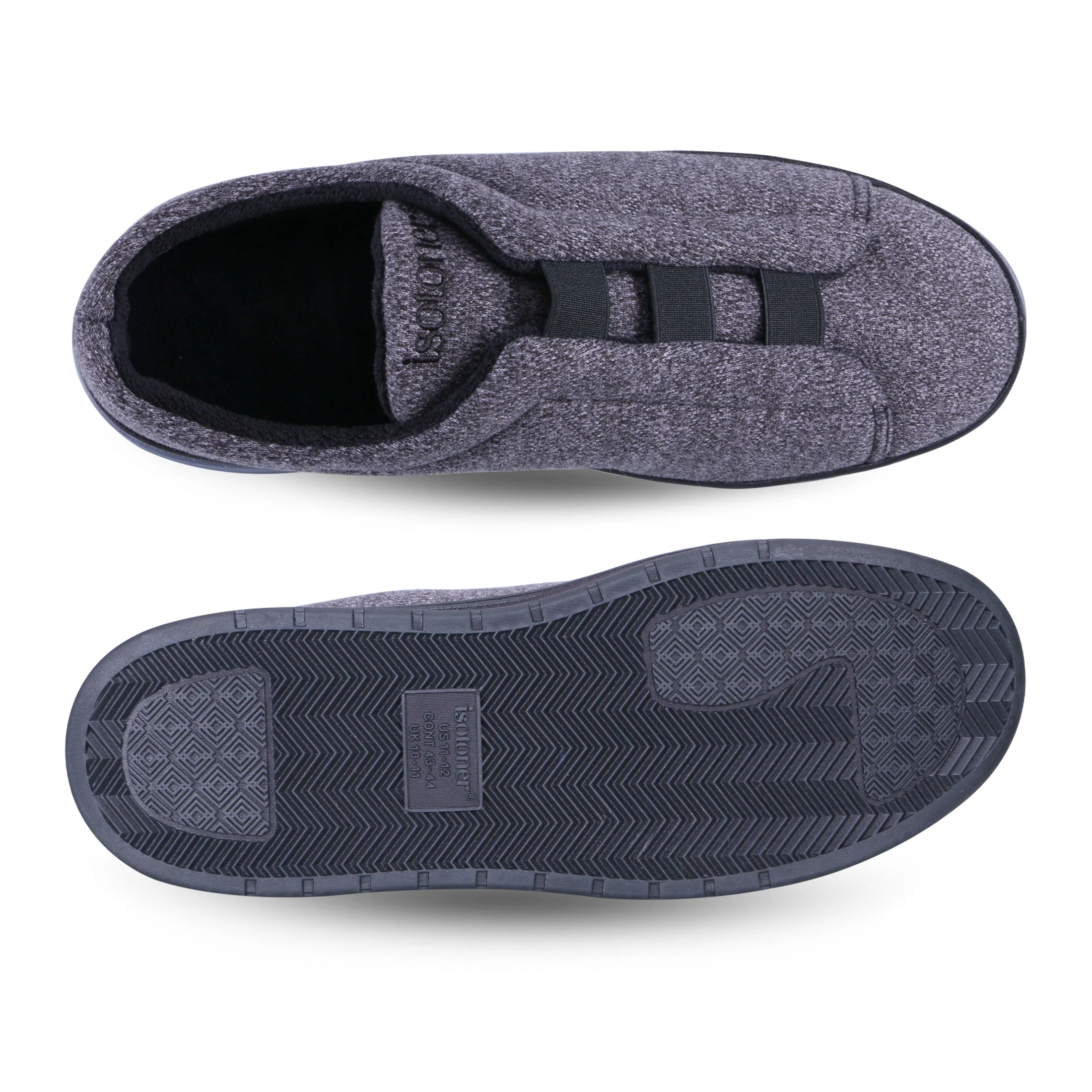 Men's Heathered Knit Brady Sneaker-Style Slipper - Image 11