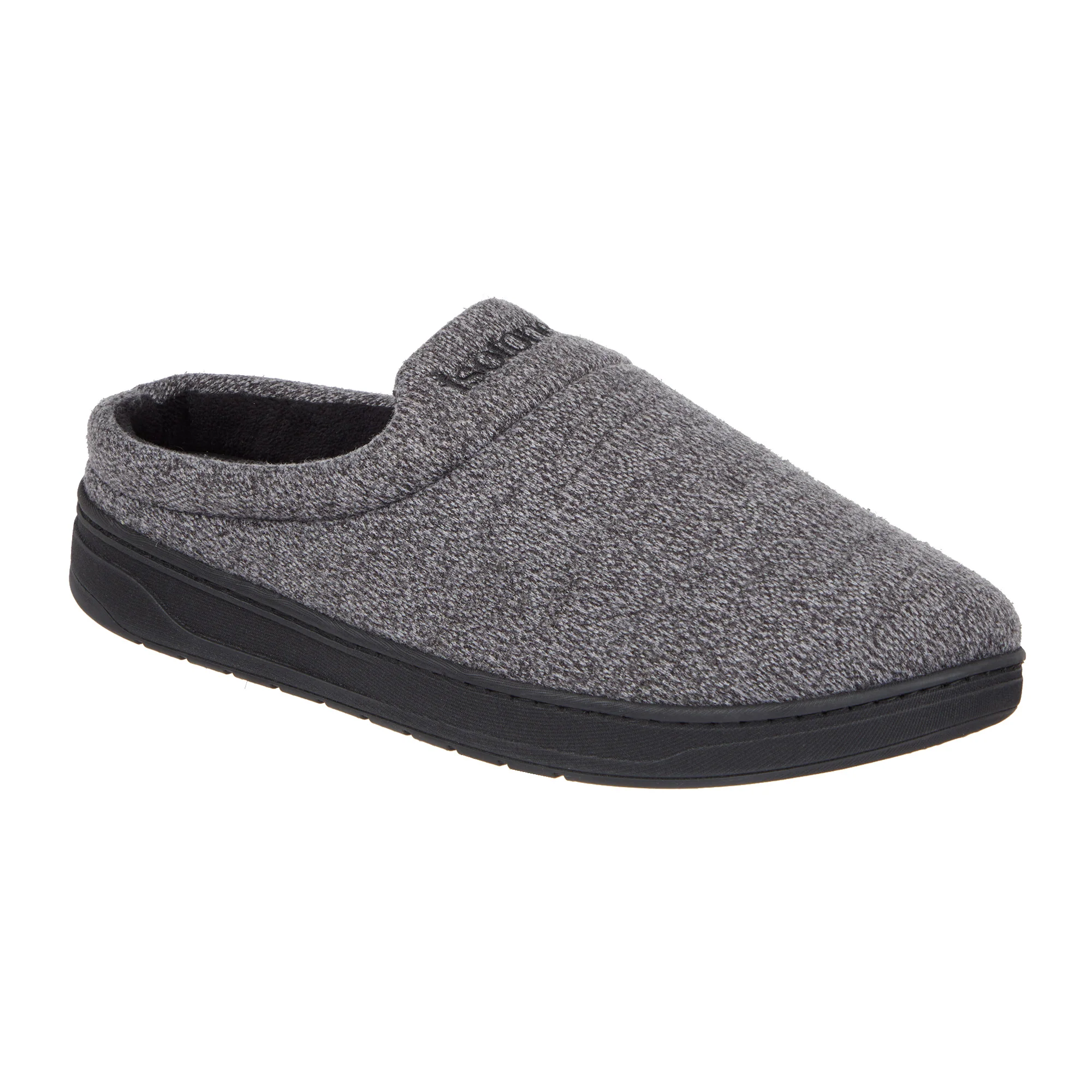 Men's Heathered Knit Brady Clog Slipper - Image 10
