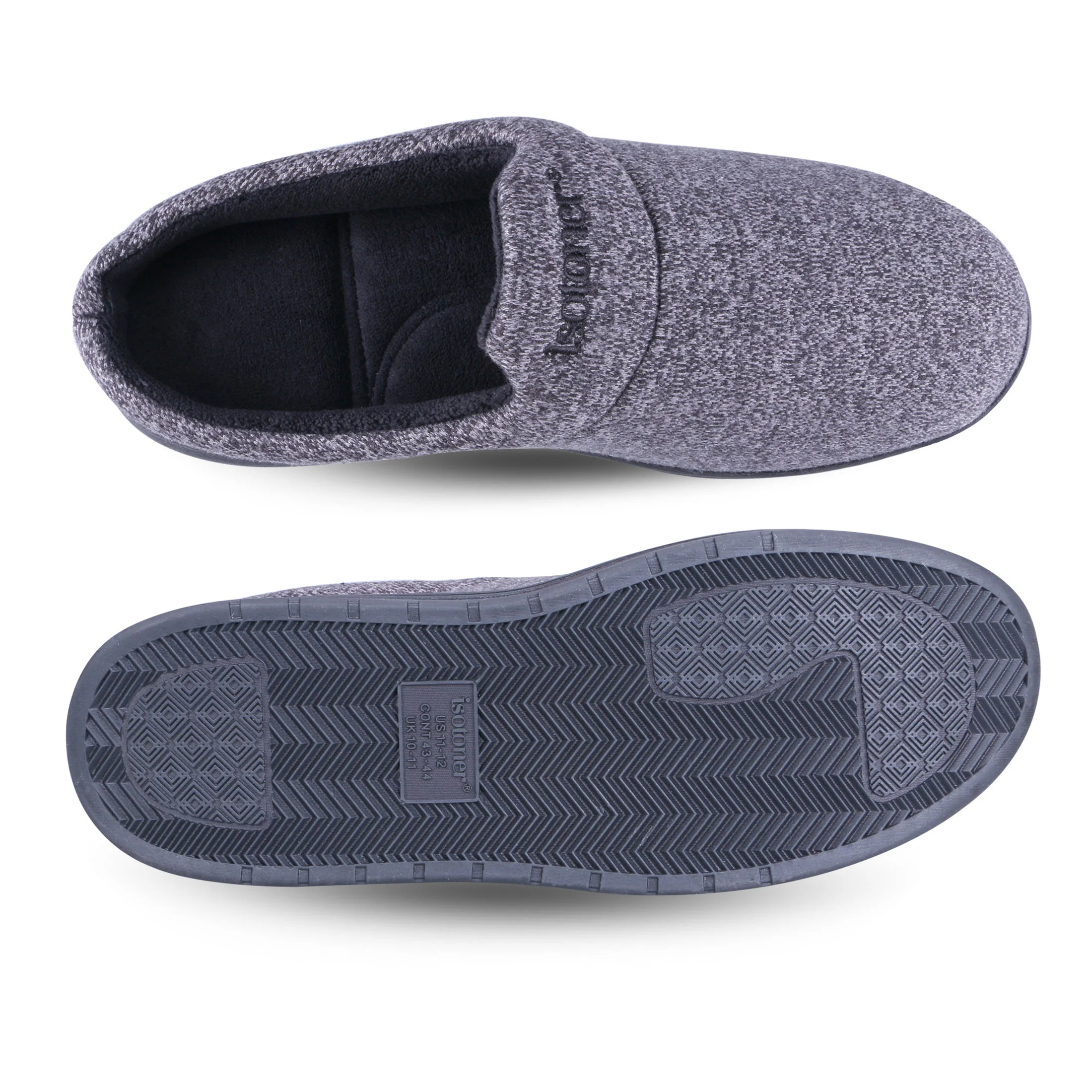 Men's Heathered Knit Brady Clog Slipper - Image 11
