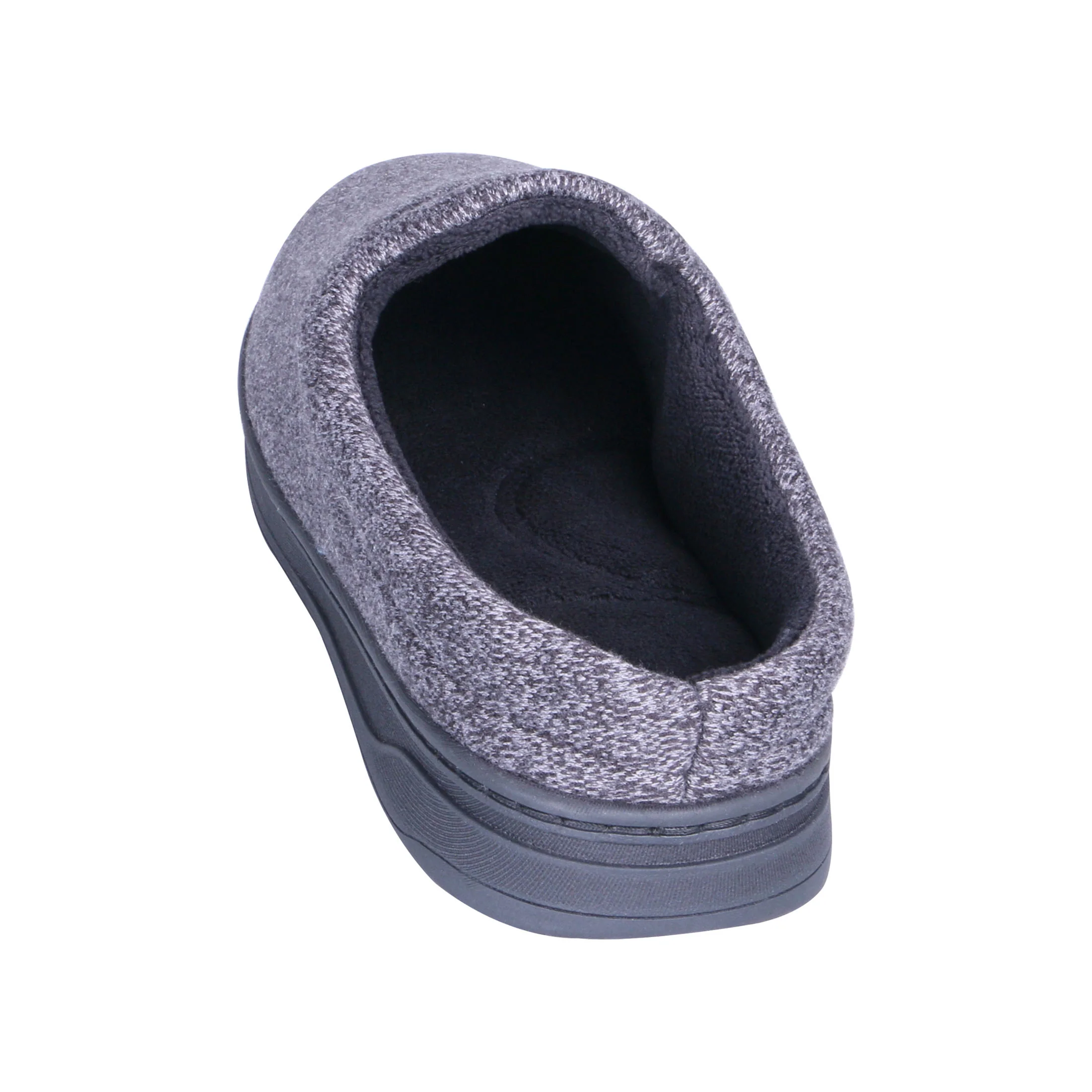 Men's Heathered Knit Brady Clog Slipper - Image 15