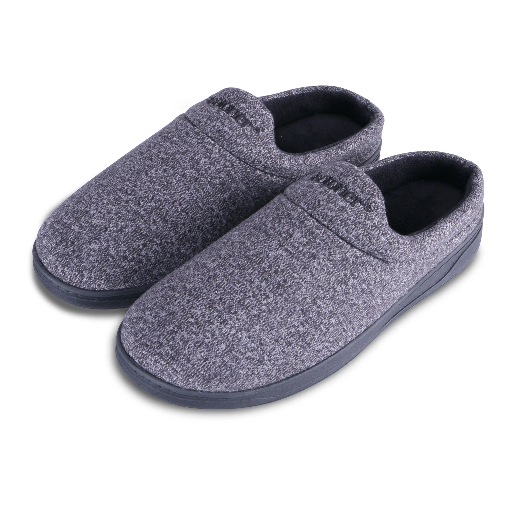 Men's Heathered Knit Brady Clog Slipper - Image 17