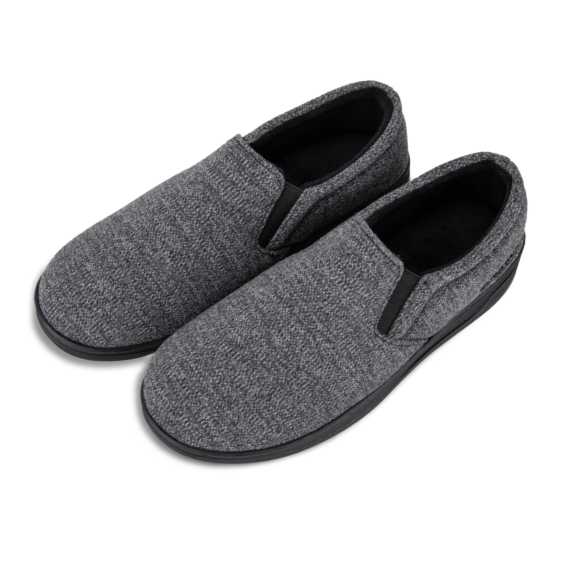 Mens Brady Knit Closed Back Slippers - Image 13