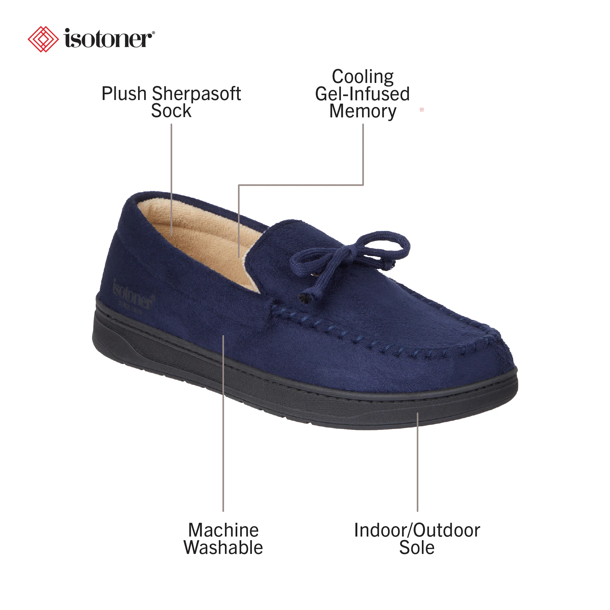 Men's Essential  Microsuede Boater Moccasin - Image 15