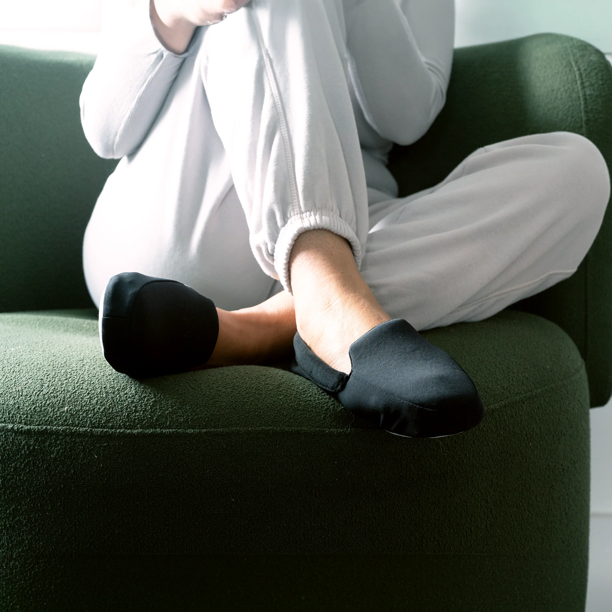Women's Spandex & Velour Ivy Moccasin Slippers - Image 18