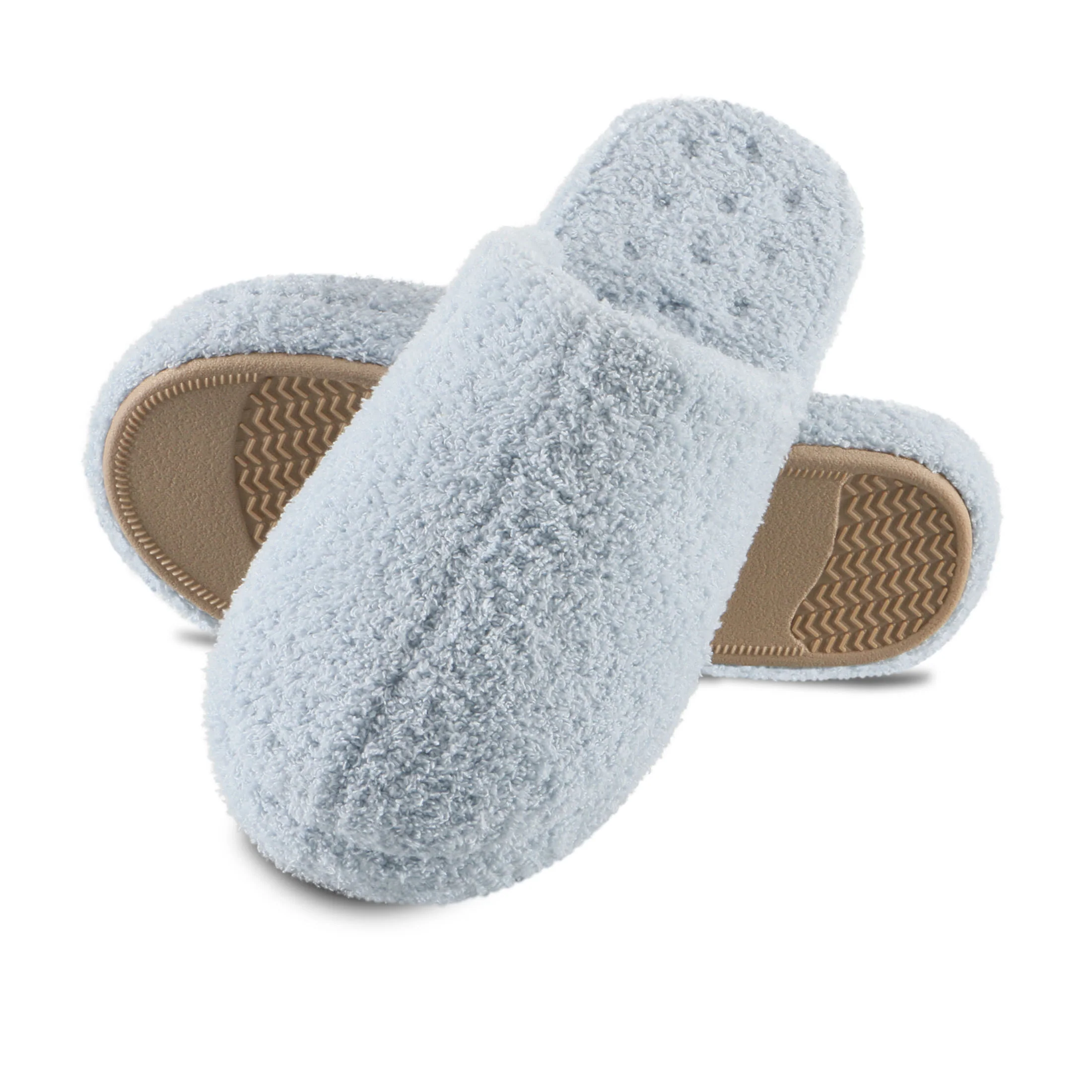 Women's Cozy Plush Joey Scuff Slippers - Image 15