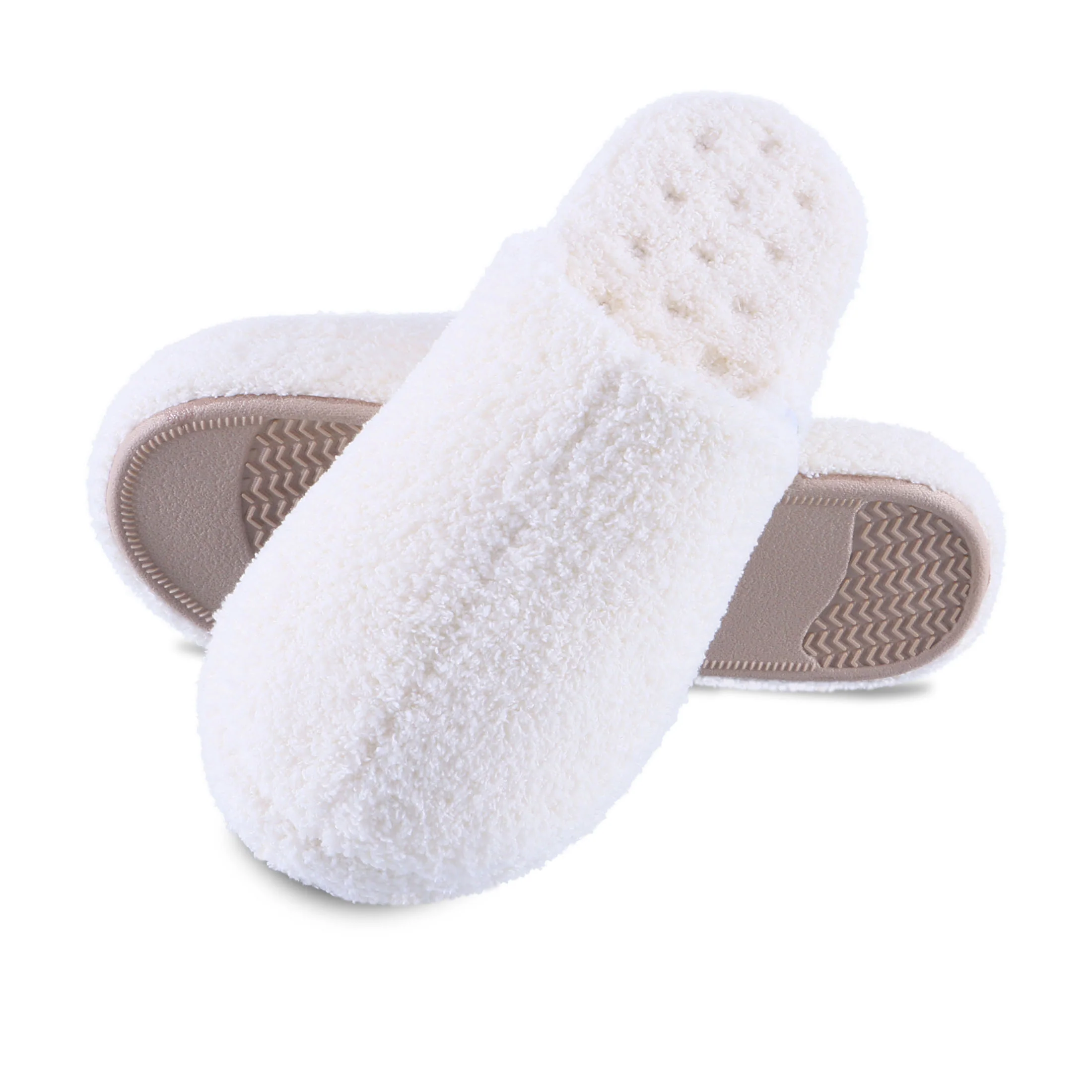 Women's Cozy Plush Joey Scuff Slippers - Image 42