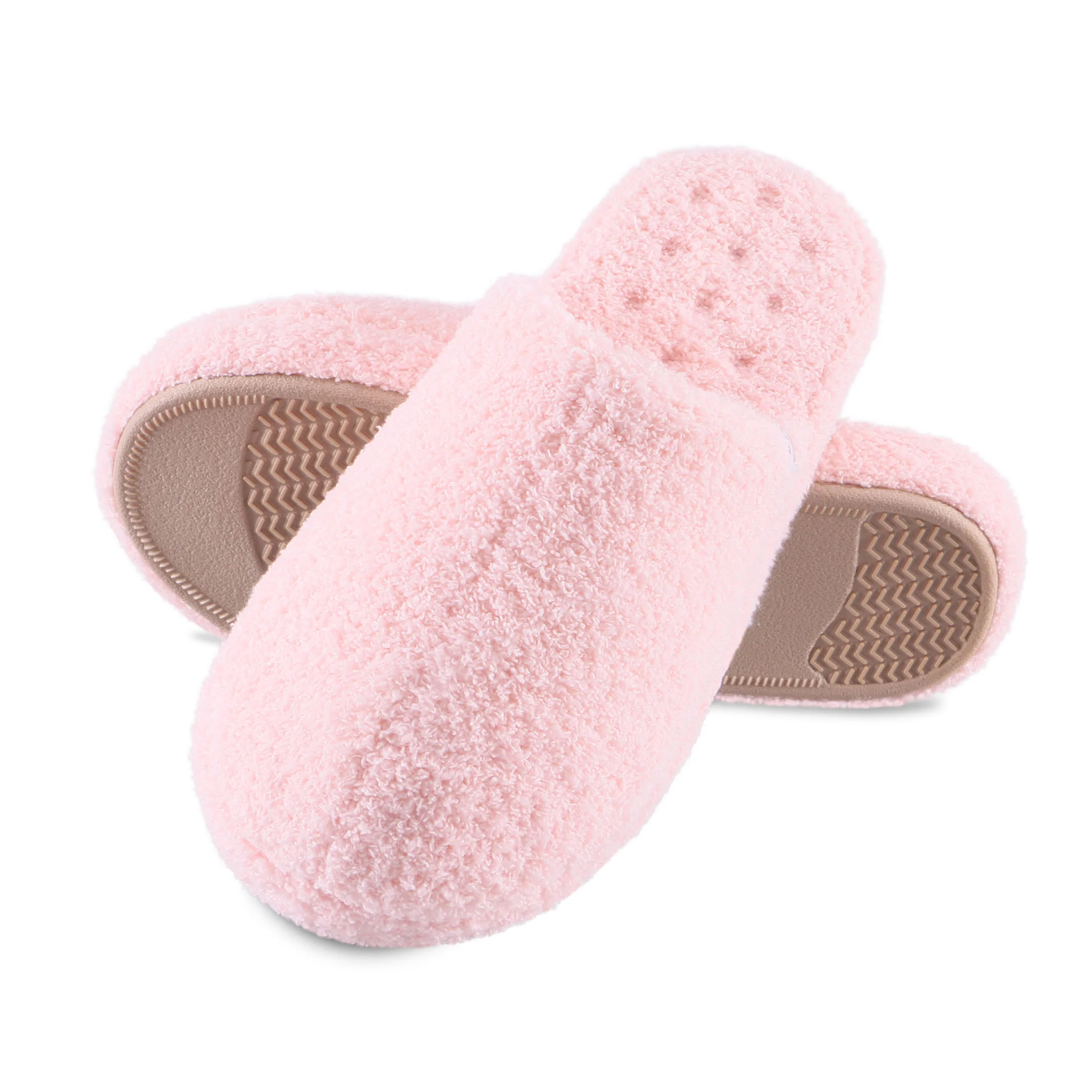 Women's Cozy Plush Joey Scuff Slippers - Image 6