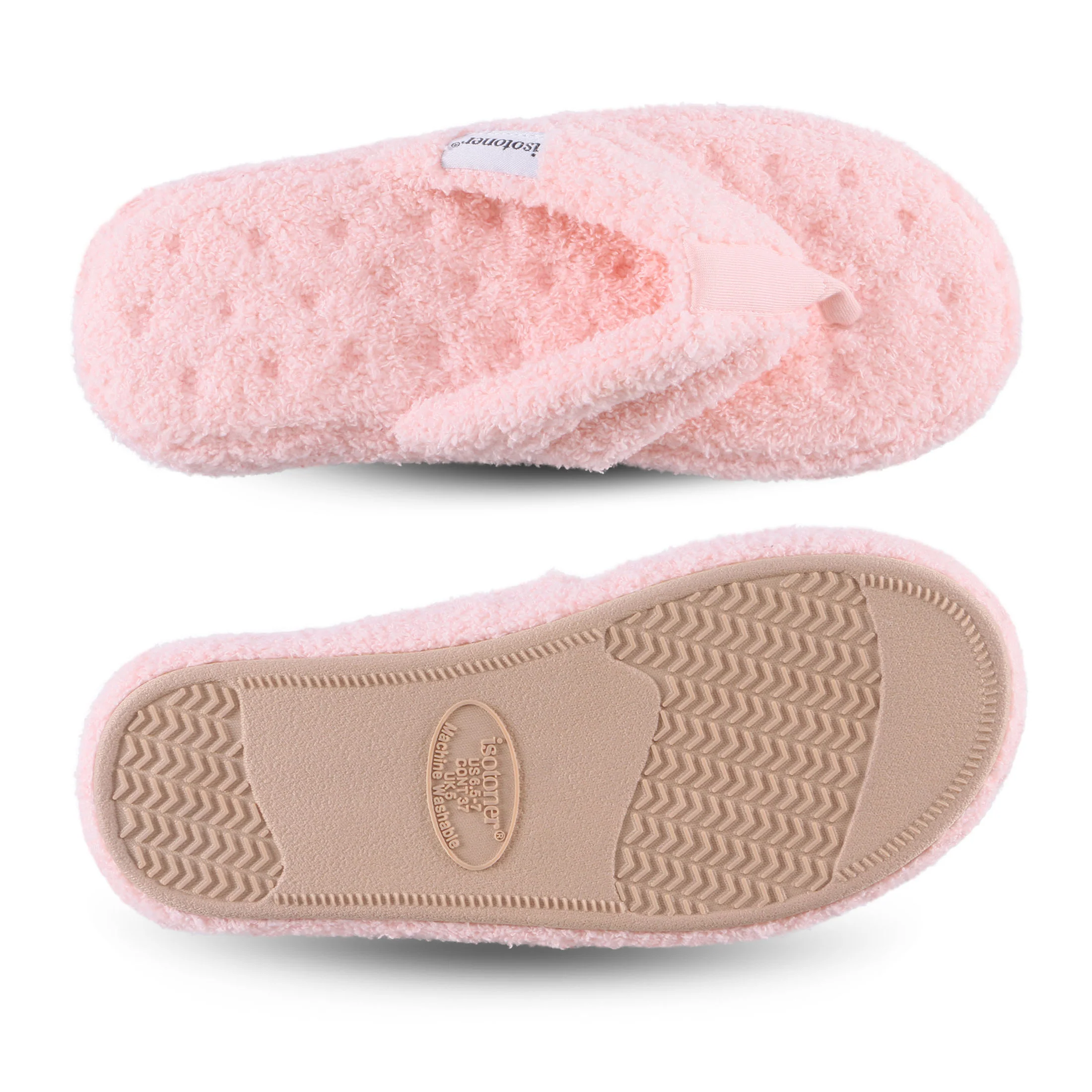 Women's Cozy Plush Joey Flip Flop Slipper - Image 11