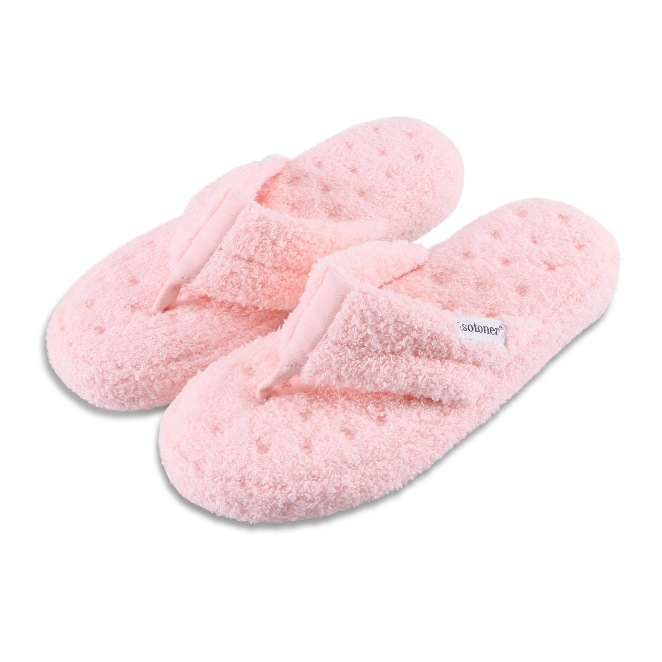 Women's Cozy Plush Joey Flip Flop Slipper - Image 13