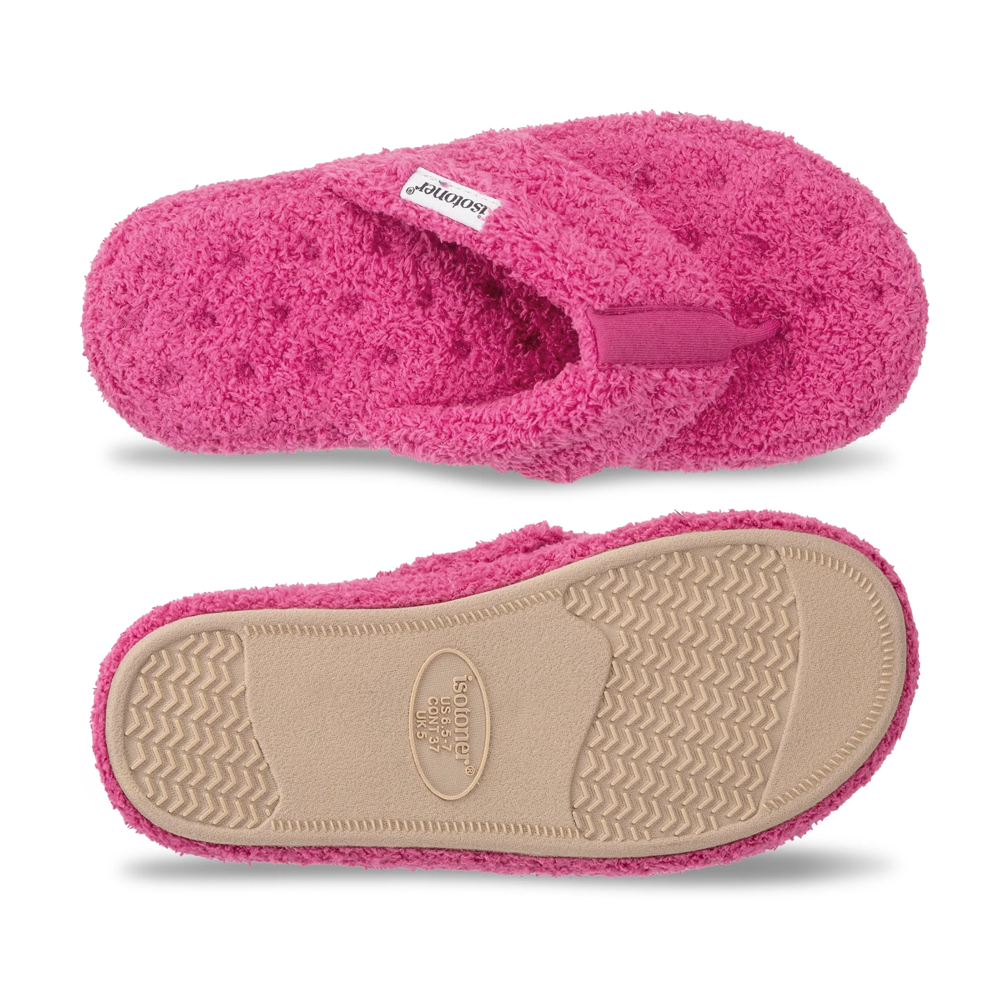 Women's Cozy Plush Joey Flip Flop Slipper - Image 3