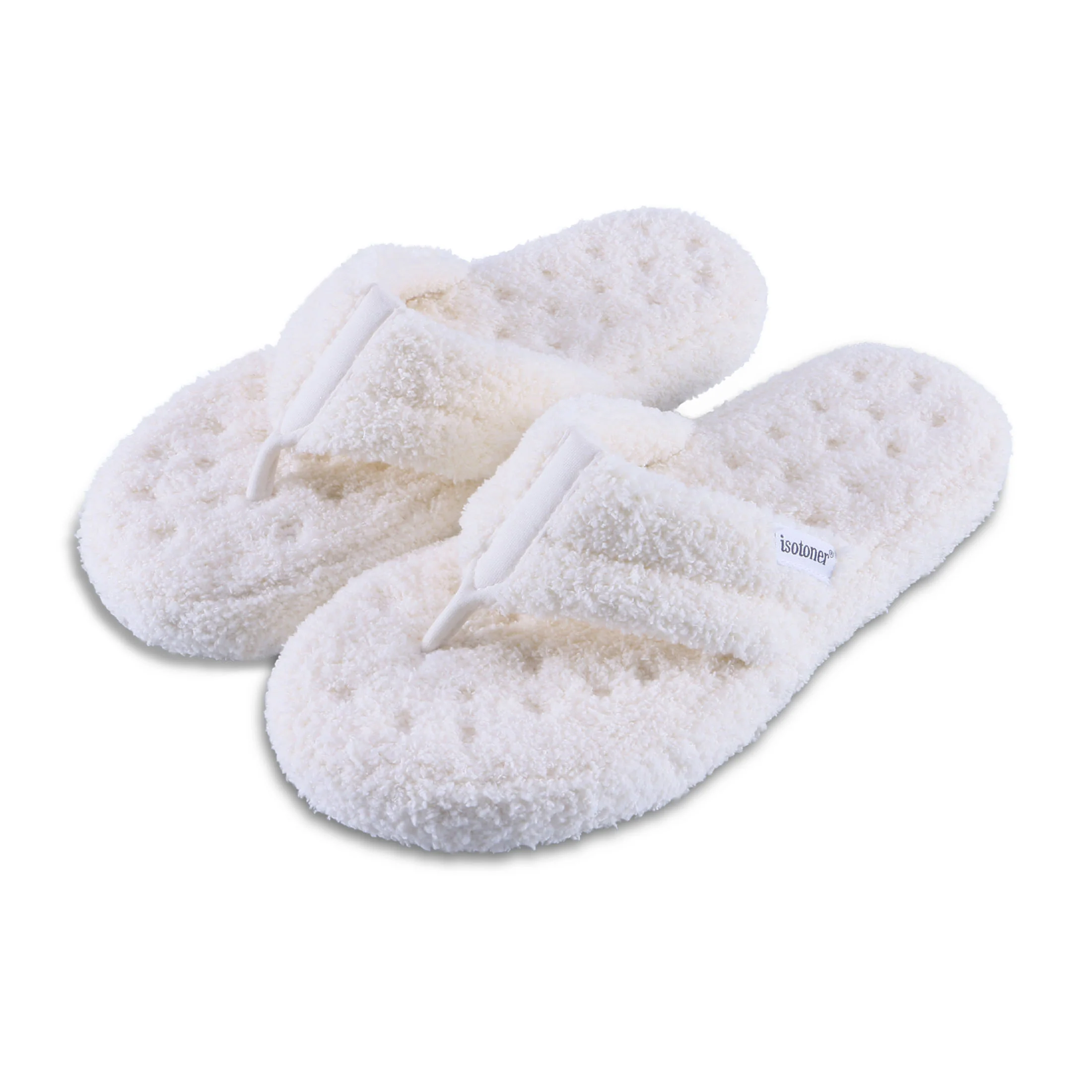 Women's Cozy Plush Joey Flip Flop Slipper - Image 37
