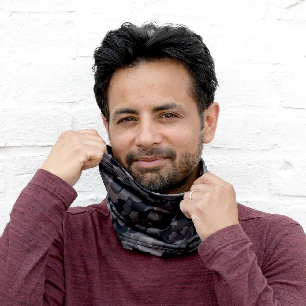 Men's Antimicrobial Fleece Neck Gaiter - Image 8