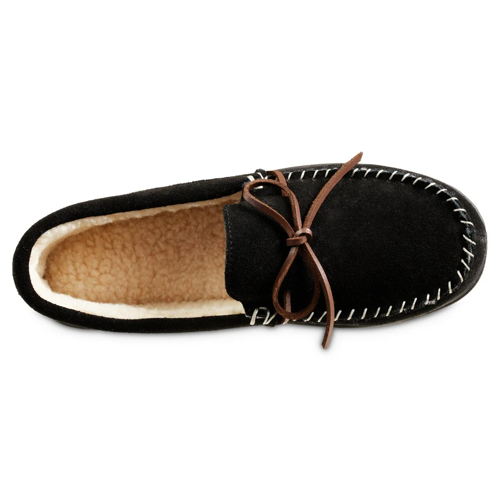 Men's Genuine Suede Moccasin Slipper - Image 10