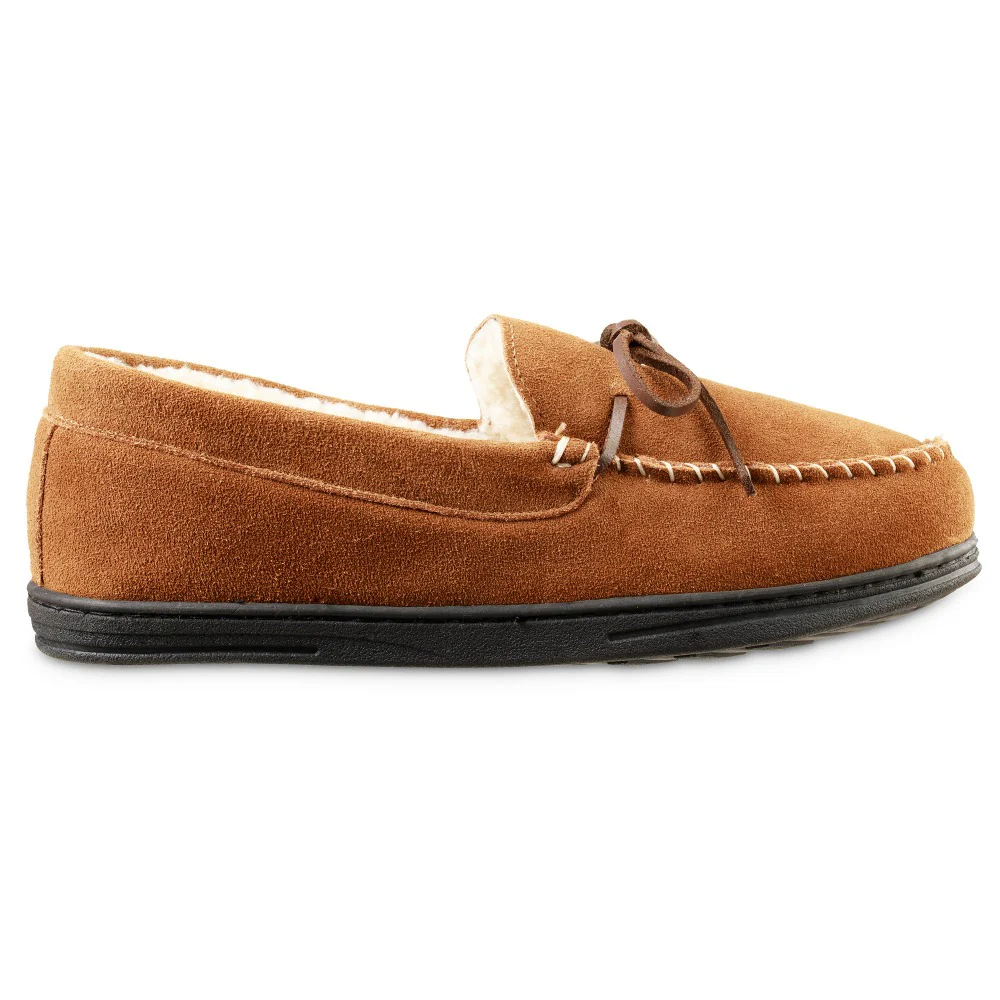 Men's Genuine Suede Moccasin Slipper - Image 3