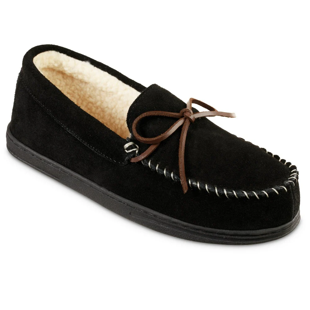Men's Genuine Suede Moccasin Slipper - Image 7