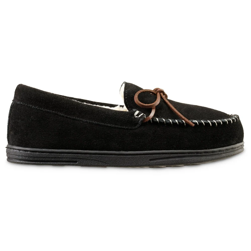 Men's Genuine Suede Moccasin Slipper - Image 8