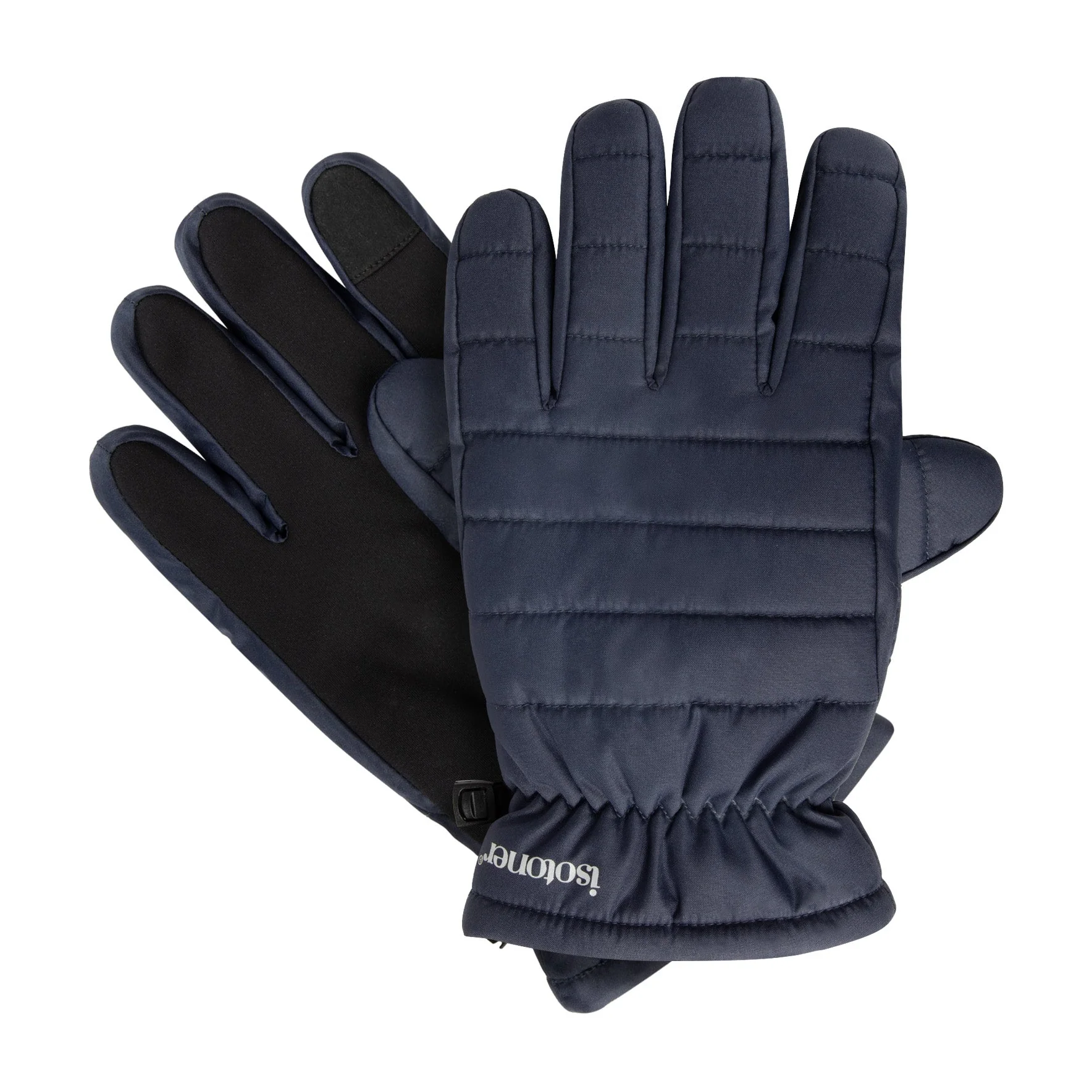 Men's Quilted Pongee with Gathered Wrist Glove - Image 12