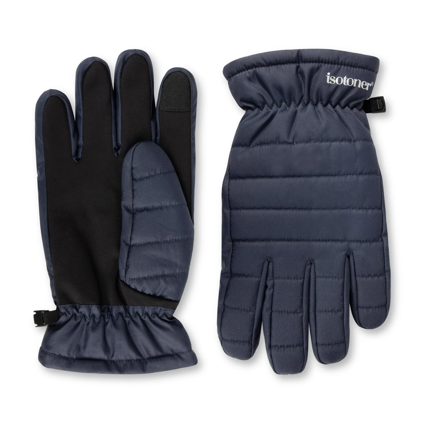 Men's Quilted Pongee with Gathered Wrist Glove - Image 14