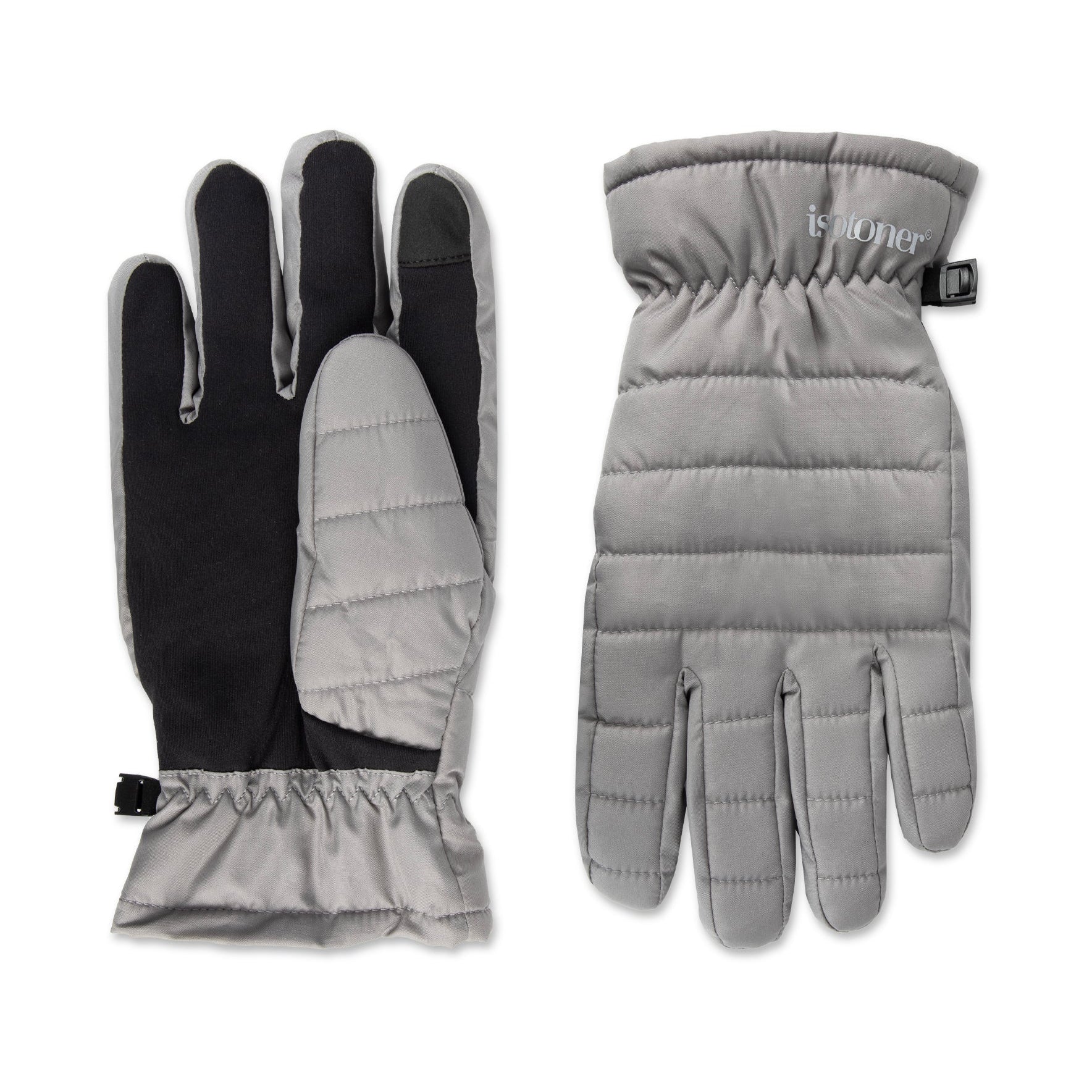 Men's Quilted Pongee with Gathered Wrist Glove - Image 25