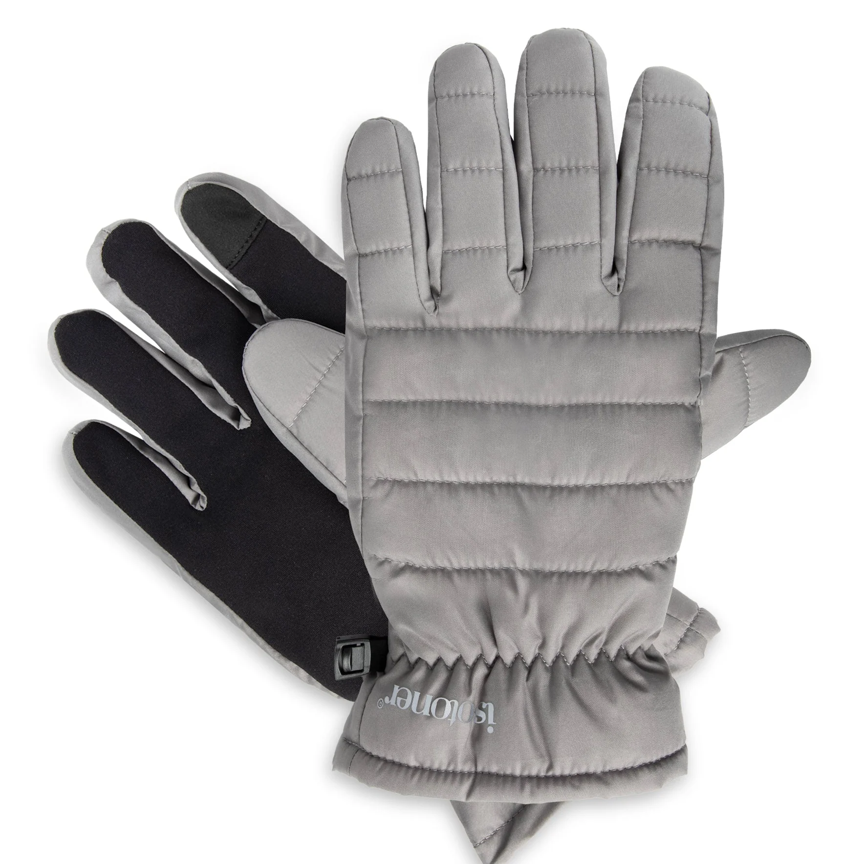 Men's Quilted Pongee with Gathered Wrist Glove - Image 28
