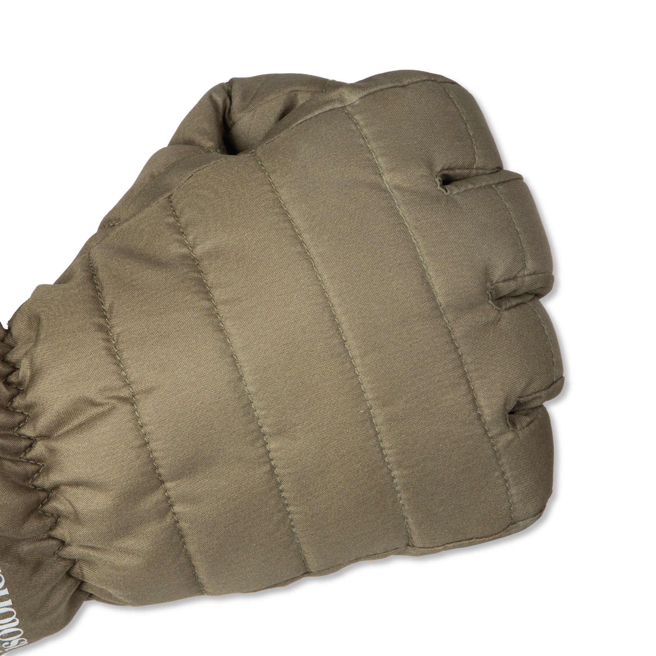 Men's Quilted Pongee with Gathered Wrist Glove - Image 3