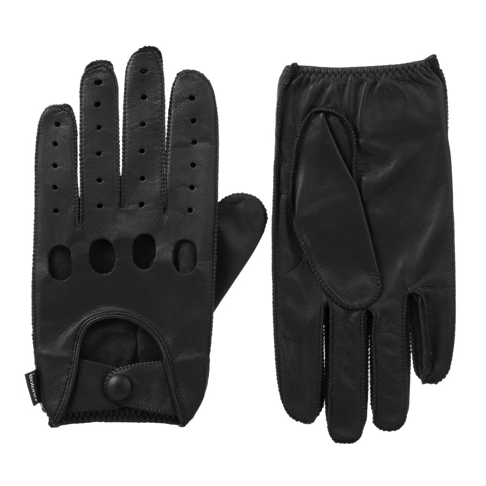 Men's Signature Smooth Leather Driving Gloves - Image 4