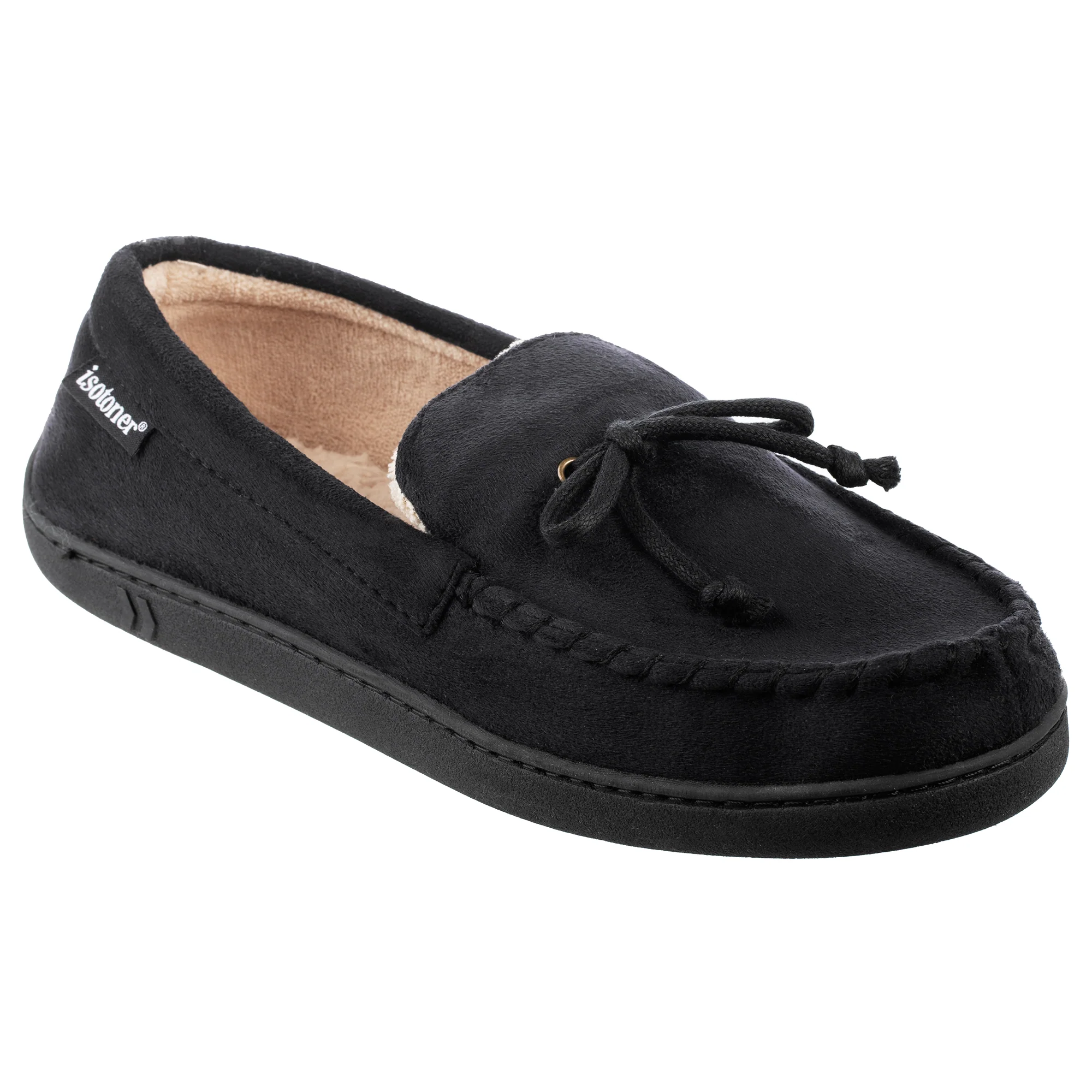 Men's Microsuede Whipstitch Moccasin Slipper - Image 11