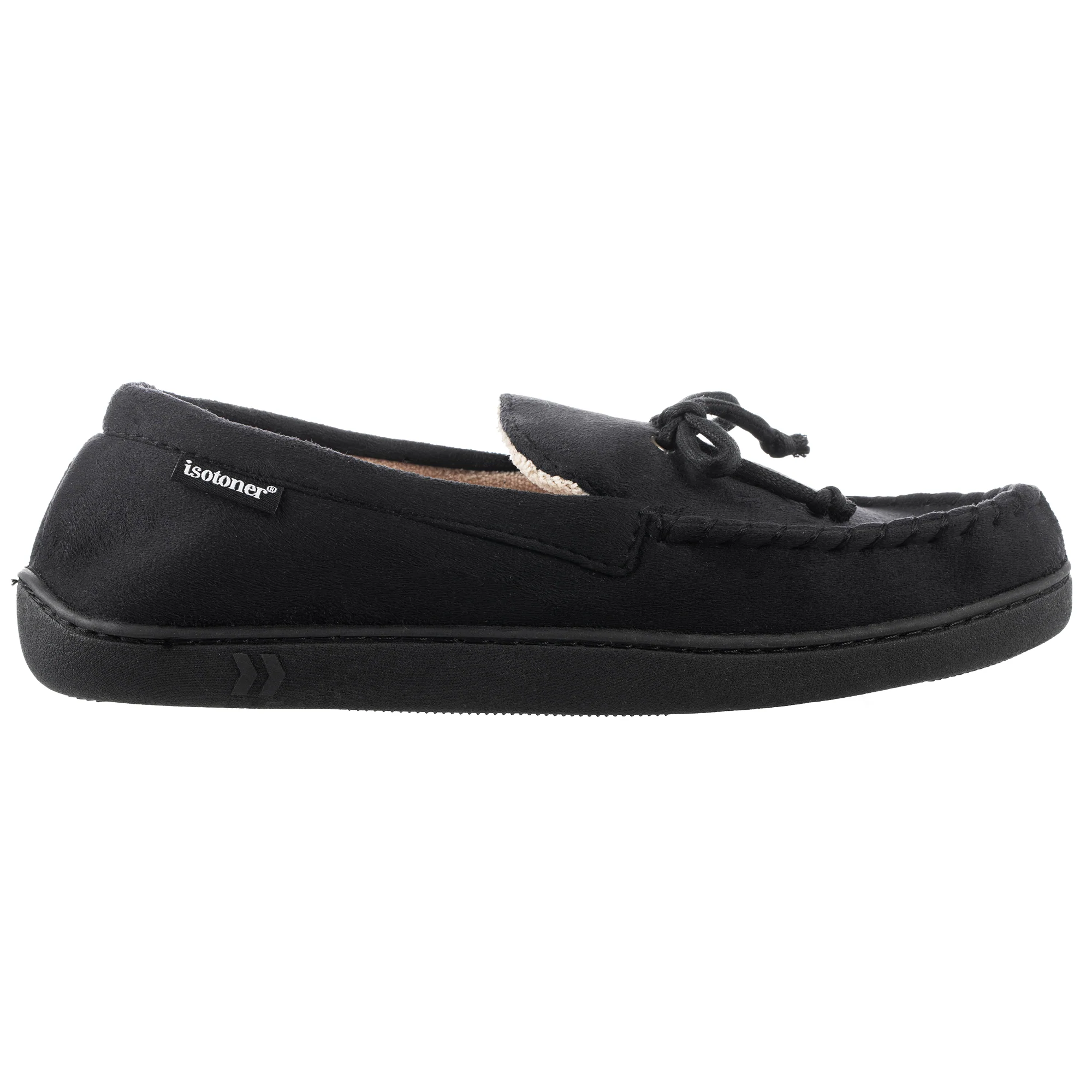Men's Microsuede Whipstitch Moccasin Slipper - Image 12