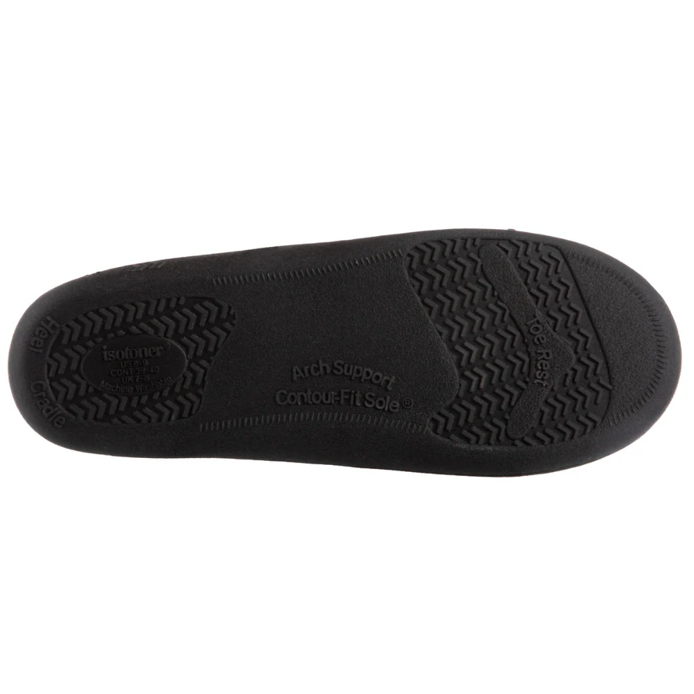 Men's Microsuede Whipstitch Moccasin Slipper - Image 9