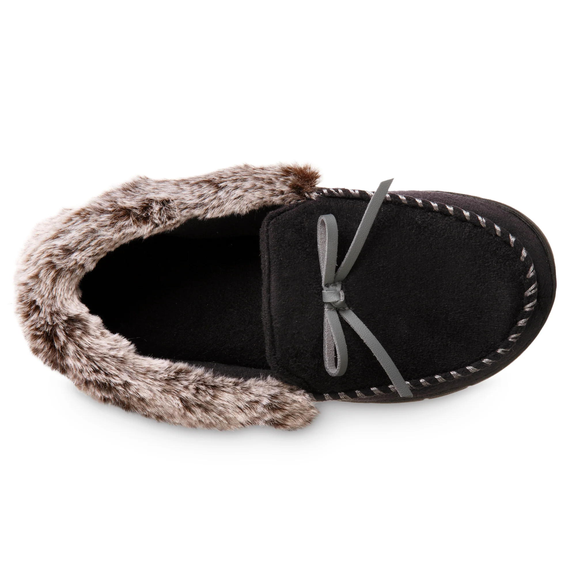 Women's Rae Moccasin Slipper with Faux Fur - Image 10