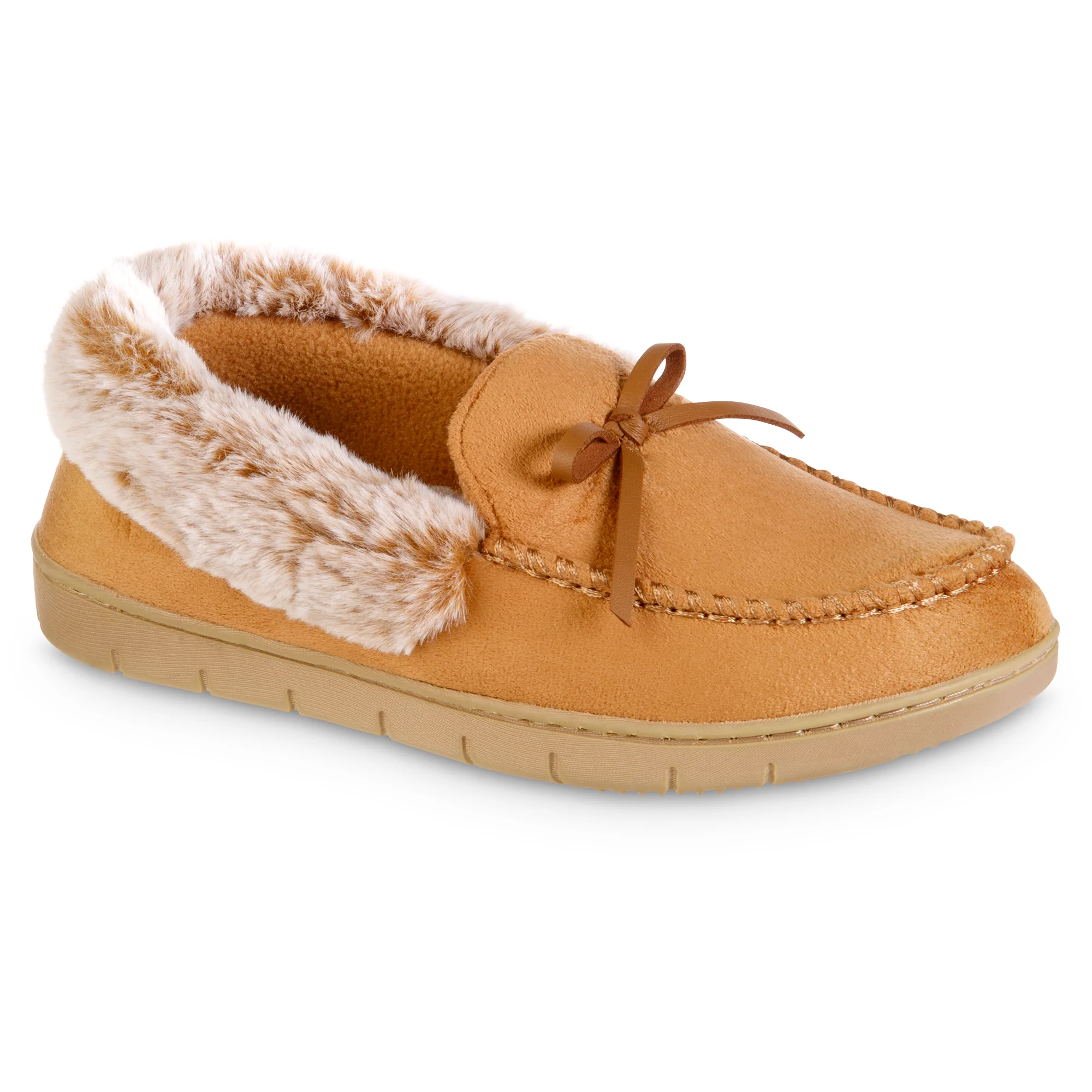 Women's Rae Moccasin Slipper with Faux Fur - Image 14