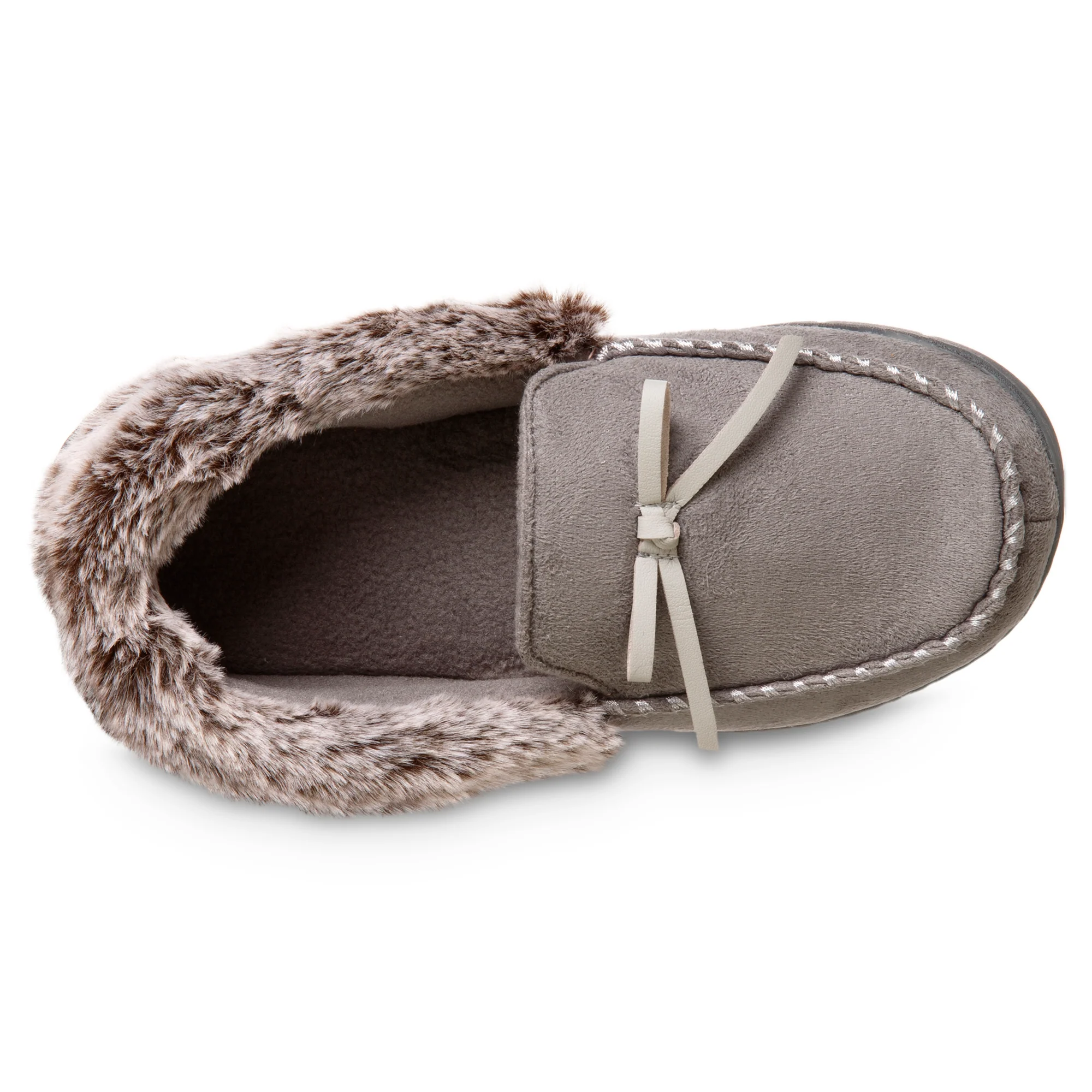 Women's Rae Moccasin Slipper with Faux Fur - Image 4