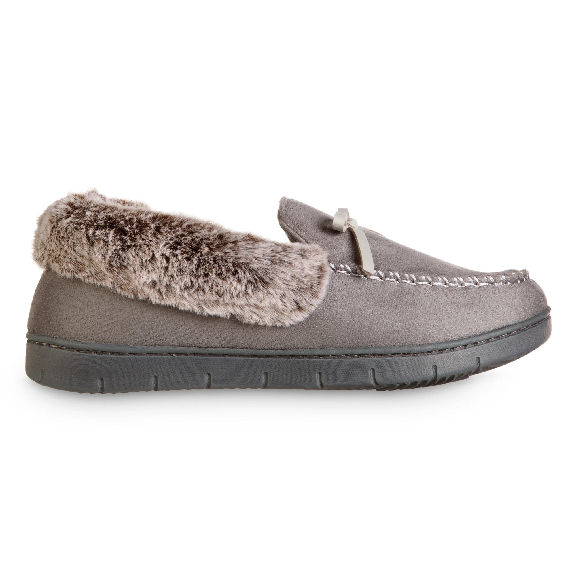 Women's Rae Moccasin Slipper with Faux Fur - Image 5
