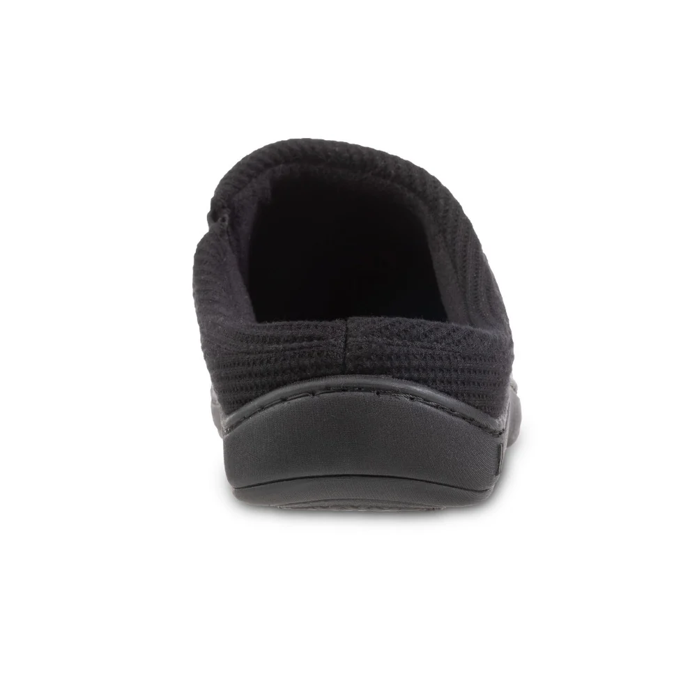 Men's Microterry and Waffle Texture Travis Clog Slipper - Image 10